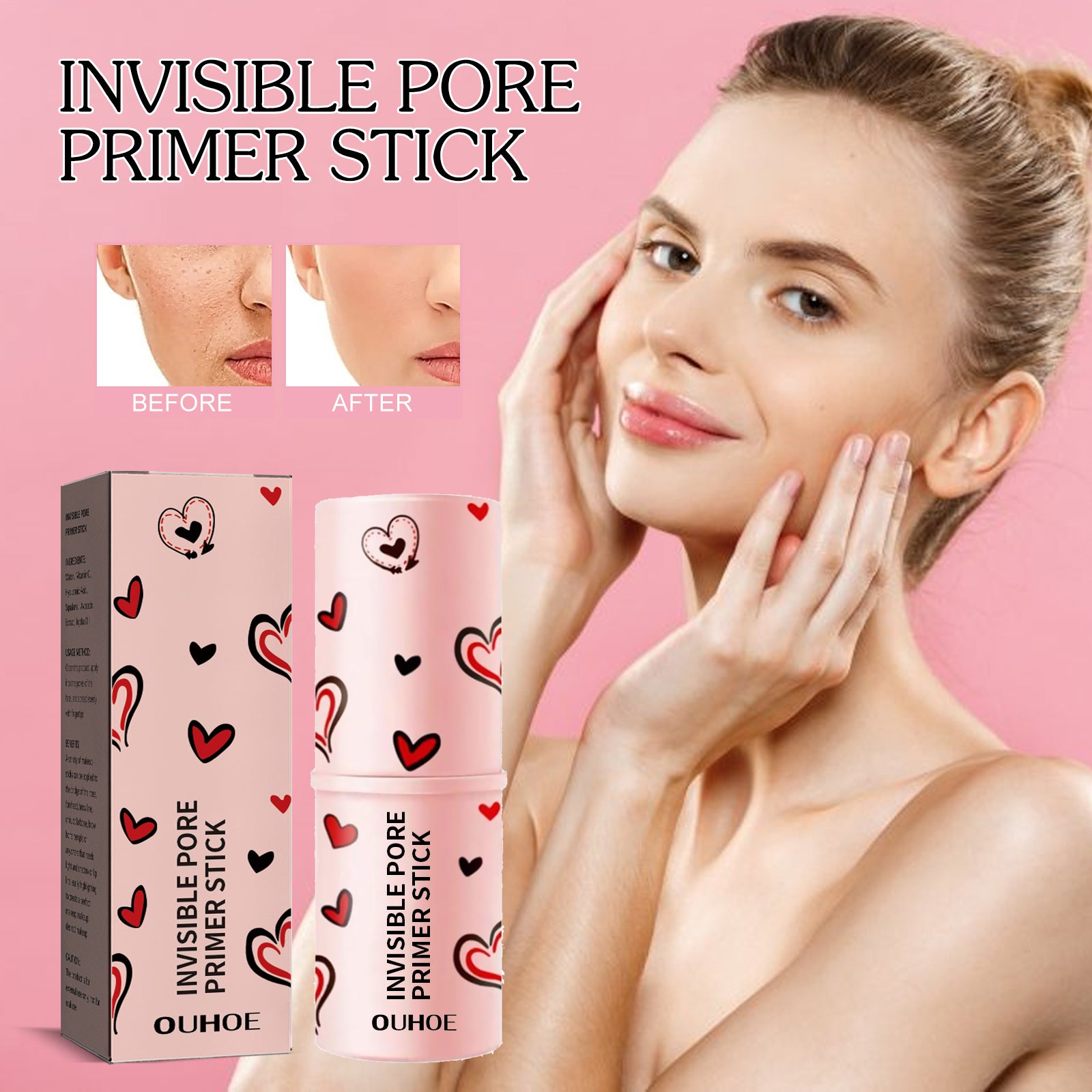 Pore Invisible Stick, Brightening Skin Tone Concealer Invisible Pore Smoothing Pre-Makeup Stick Health Eprolo https://www.cyberehub.com