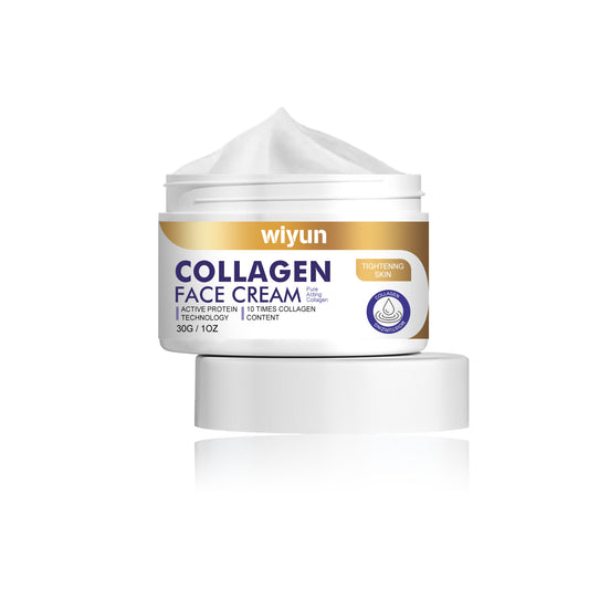 WIYUN Collagen Face Cream, Moisturizing & Firming Skin Collagen Brightening & Curing Skin Cream default title Health & Beauty Health Eprolo https://www.cyberehub.com