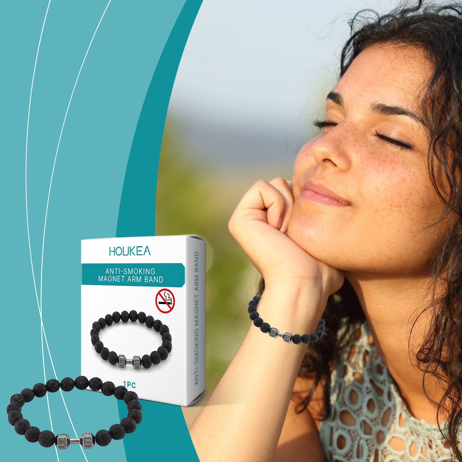 Volcanic Stone Bracelet Men's Bracelet Fashion Pieces Designed With Natural Ingredients Everyday Wear Bracelet HOLJKEA eprolo https://www.cyberehub.com