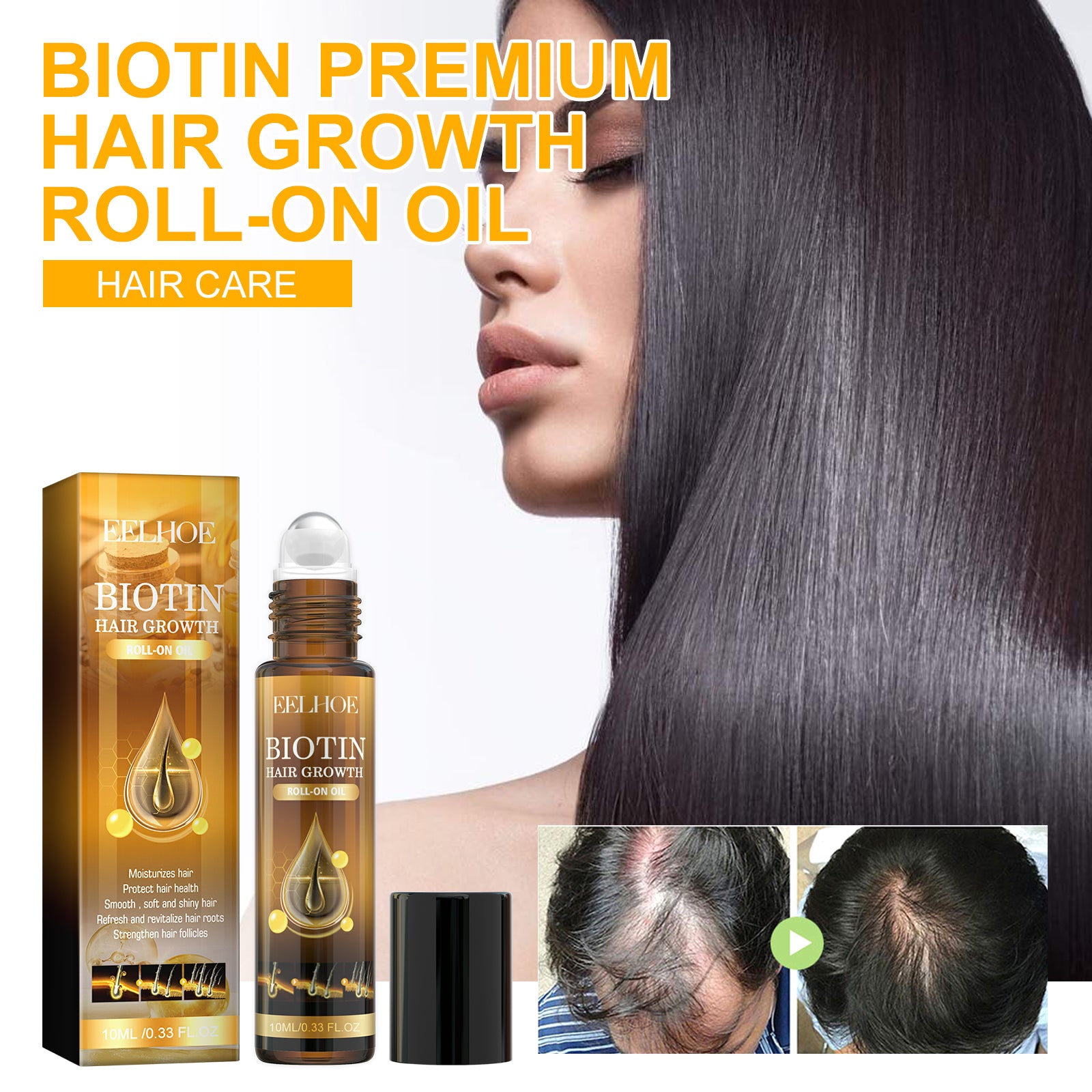 Biotin Hair Care Ball Gentle Ingredients Nourish And Moisturize Hair, Smooth And Glossy Hair Care Ball Health & Beauty Health Eprolo https://www.cyberehub.com