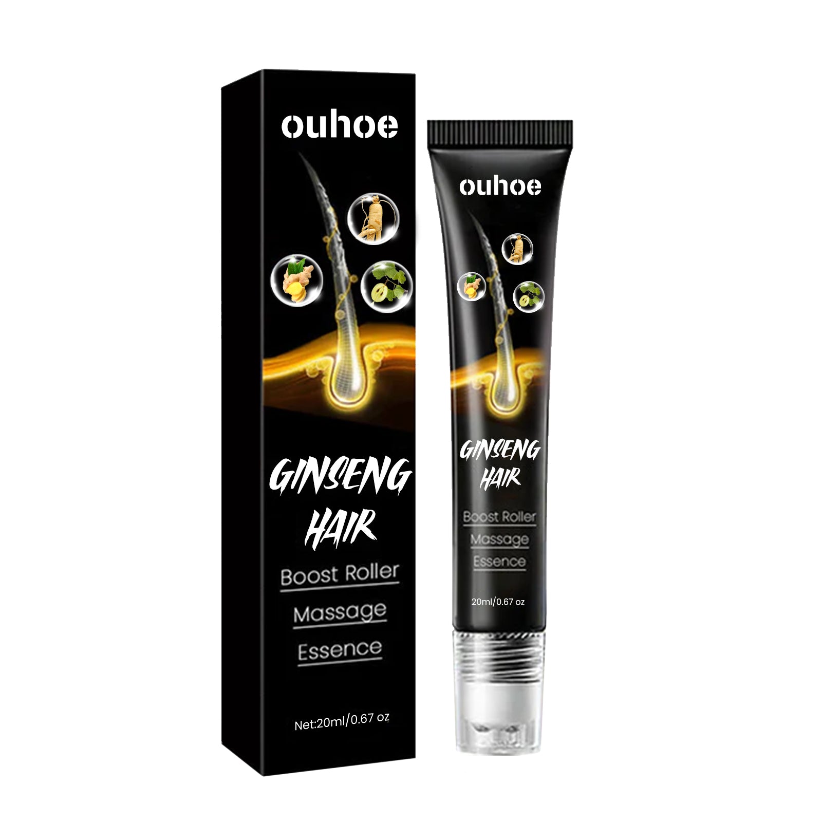 Ginseng Massage Essence, Moisturizes Scalp Strengthens Hair Prevents Loss Hair Care Essence Health Eprolo https://www.cyberehub.com