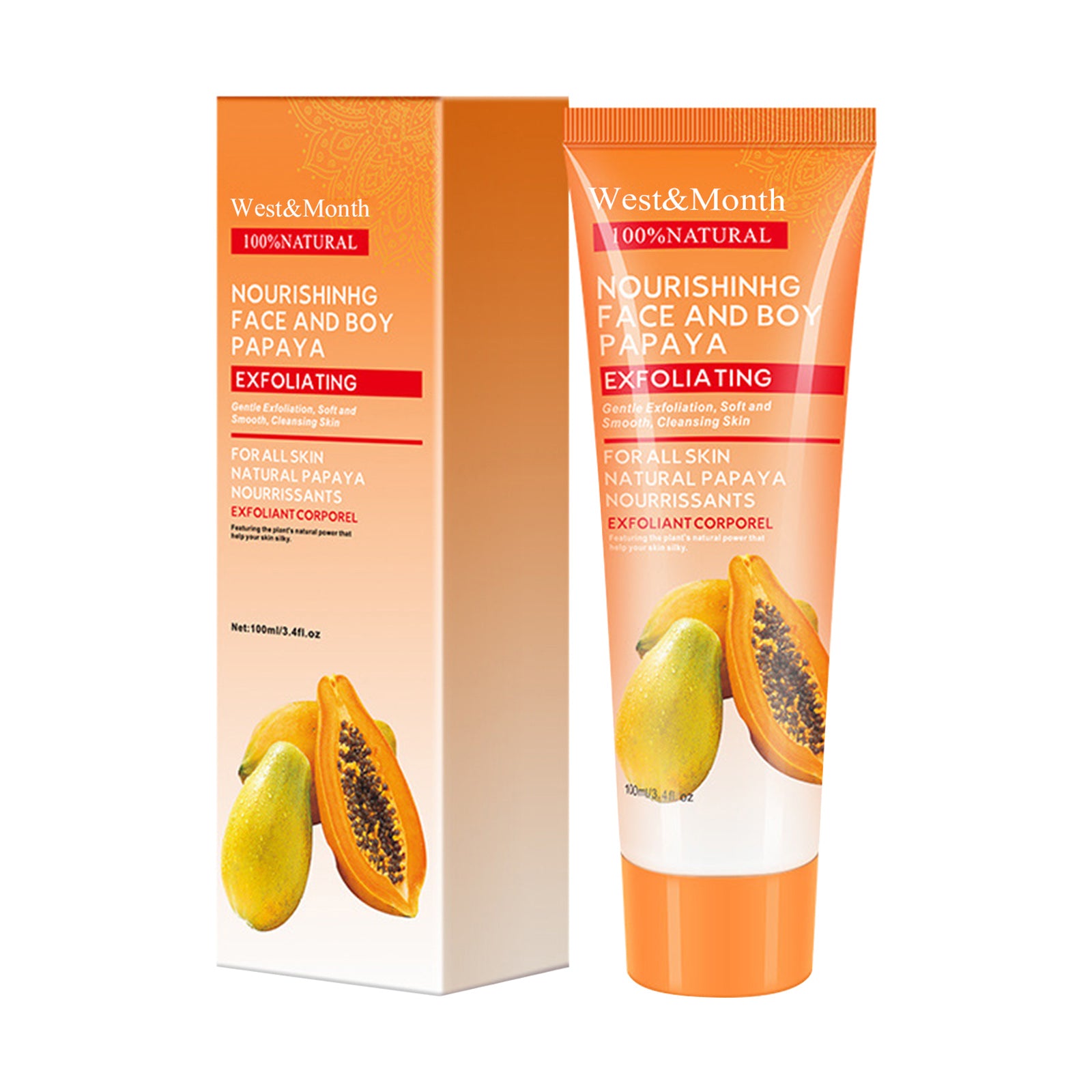 Papaya Exfoliating Gel, Moisturizing Skin With Gentle Cleansing Keratin Brightening Gel Health Eprolo https://www.cyberehub.com