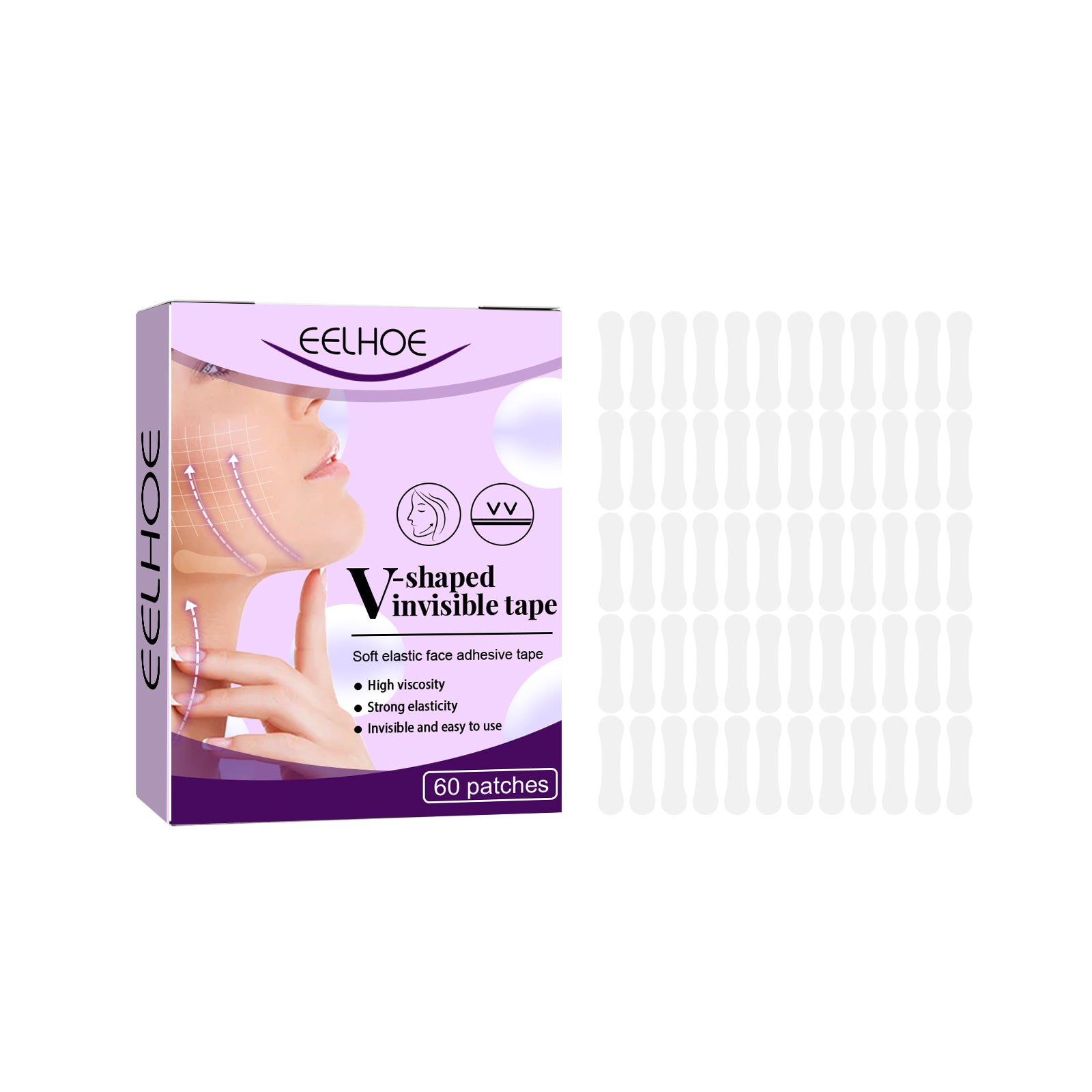 Facial Lifting Patch, Lift Face Double Chin V Face Melon Seed Face Invisible Lifting Patch Health Eprolo https://www.cyberehub.com