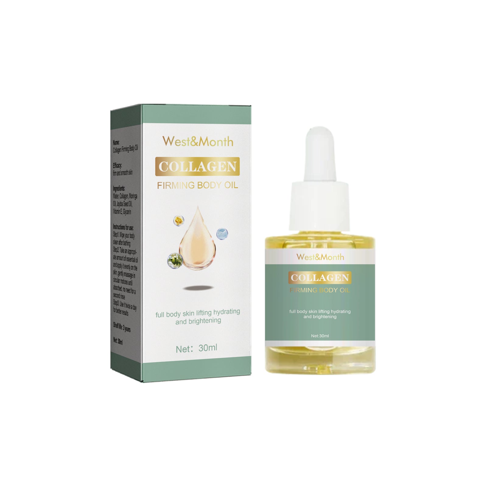Collagen Firming Body Oil, Massage Smooth Moisturizing Skin, Firming And Shaping Beautiful Body Essence Health Eprolo https://www.cyberehub.com
