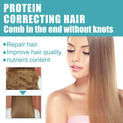 Protein Correcting Hair Straightening Cream, Nourishing Hair Repair Damage Smooth Furry Split Hair Care Cream Health Eprolo https://www.cyberehub.com