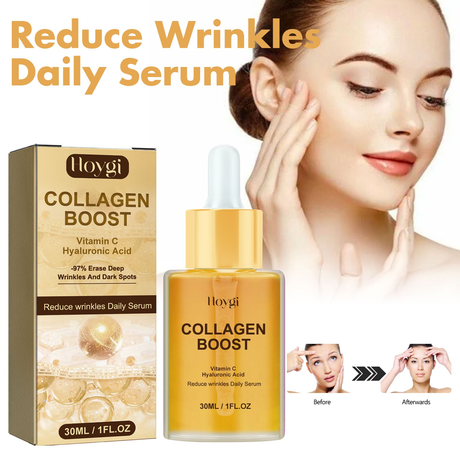 Reduce Wrinkle Daily Serum, Lighten Fine Lines And Lift Head Lines Moisturizing And Firming Skin Essence Health & Beauty Health Eprolo https://www.cyberehub.com