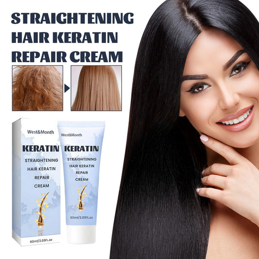 Straightening Hair Keratin Ratin Repair Cream, Repair Silky Hair Care Moisturizing Hair Mask Treatment Cream default title Health Eprolo https://www.cyberehub.com