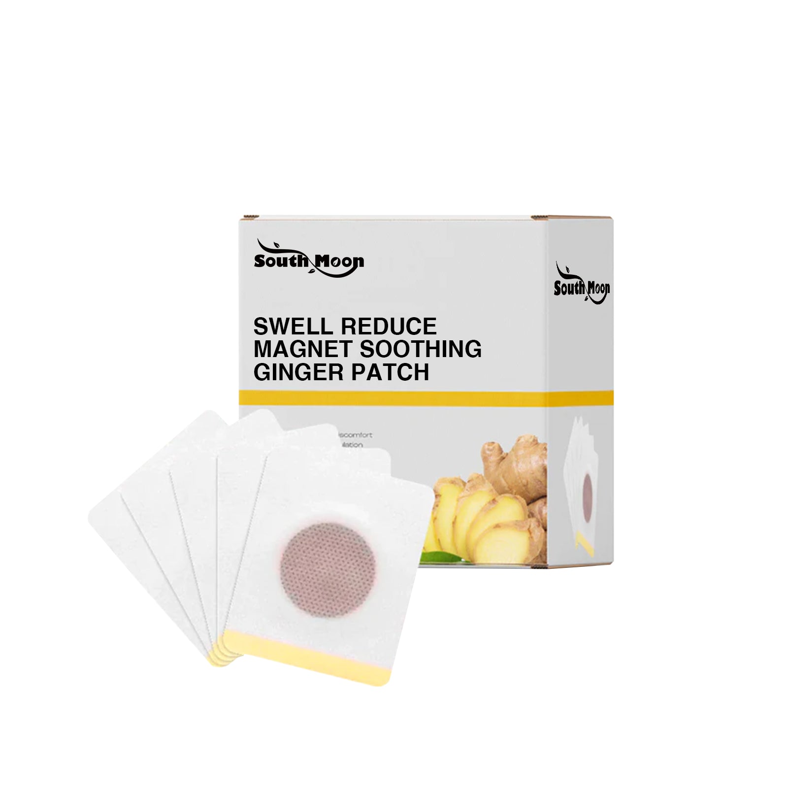 Swell Reduce Magnet Soothing Ger Patch, Ginger Essence Massage Relief Leg Swelling Pain Firming Slimming Care Patch default title Health Eprolo https://www.cyberehub.com