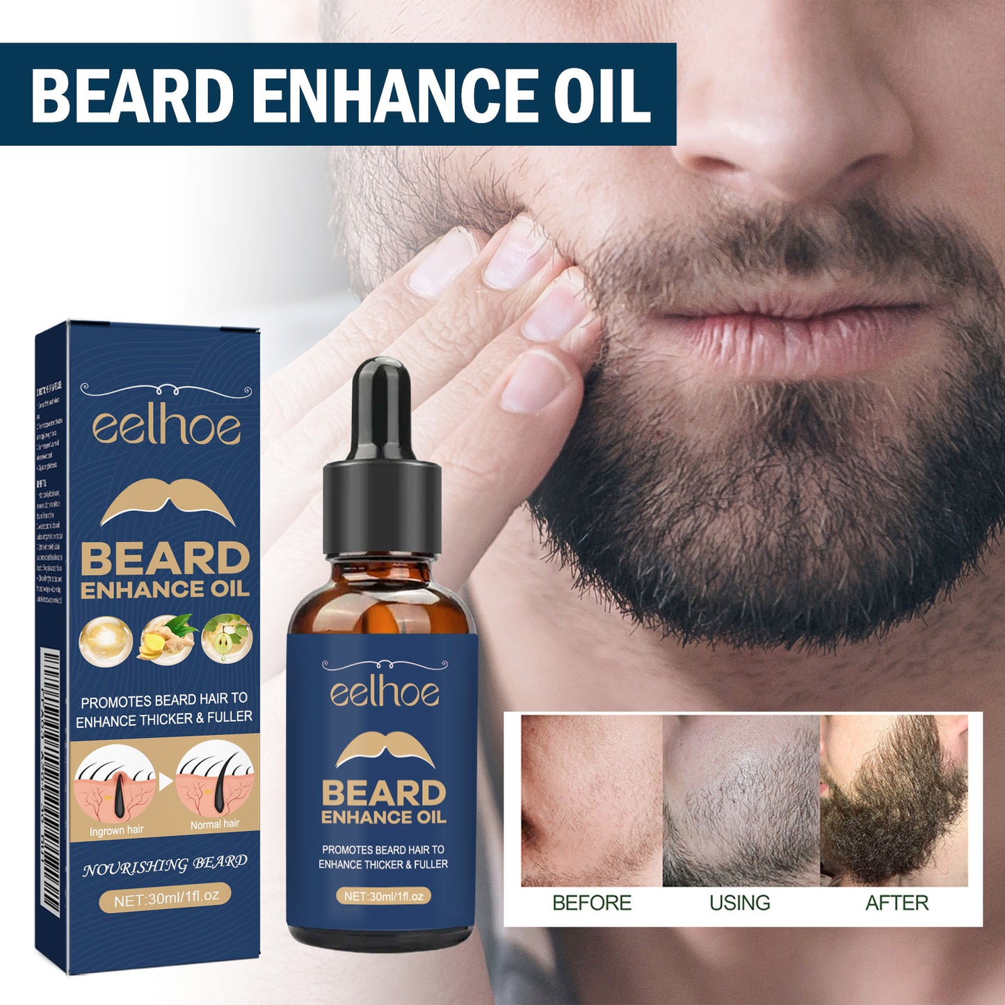 Facial Hair Care Oil Strengthens Root And Moisturizes And Brightens Men's Facial Hair Health Eprolo https://www.cyberehub.com