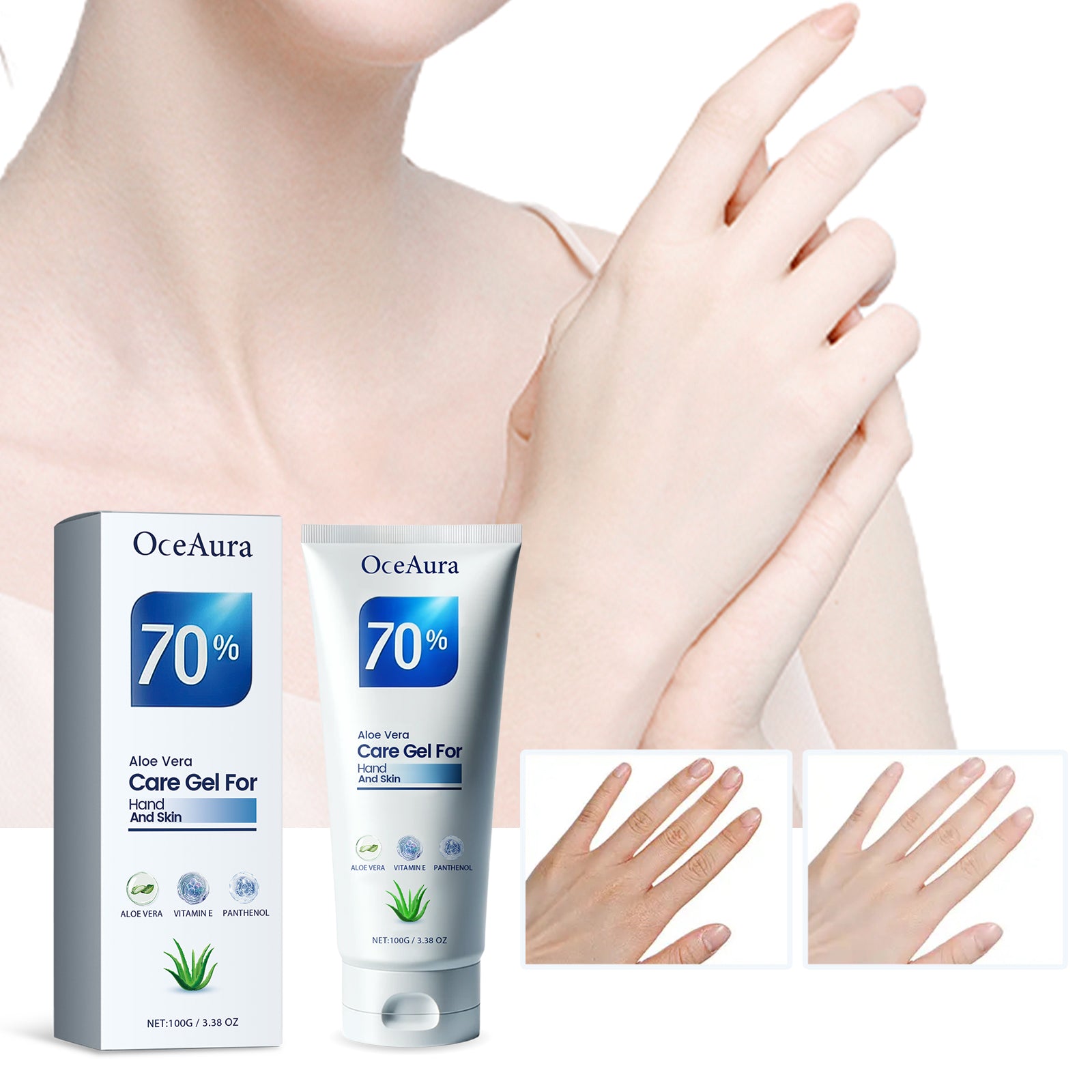 Aloe Vera Care Gel, Hydrating And Refreshing Moisturizing Cream Prevents Dryness And Cracks To Repair Hand Skin Health Eprolo https://www.cyberehub.com