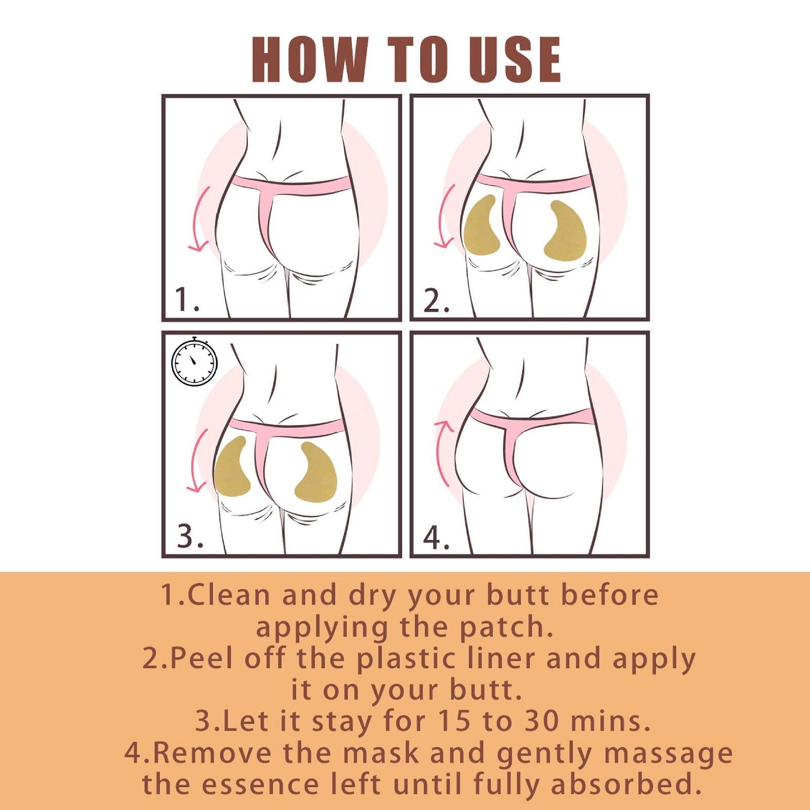 Buttock Paste Random, Lift And Tighten Hips Show Hips Curves Shape Hips Patch Health Eprolo https://www.cyberehub.com