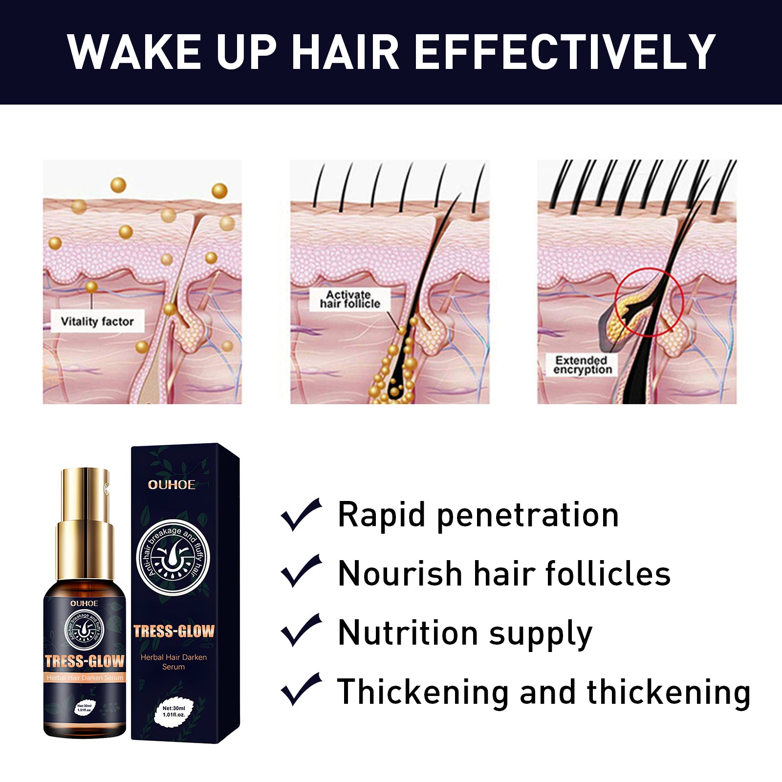 Herbal Hair Essence, Moisturizes Scalp Strong Hair Roots Thick Beard Care Essence Health Eprolo https://www.cyberehub.com