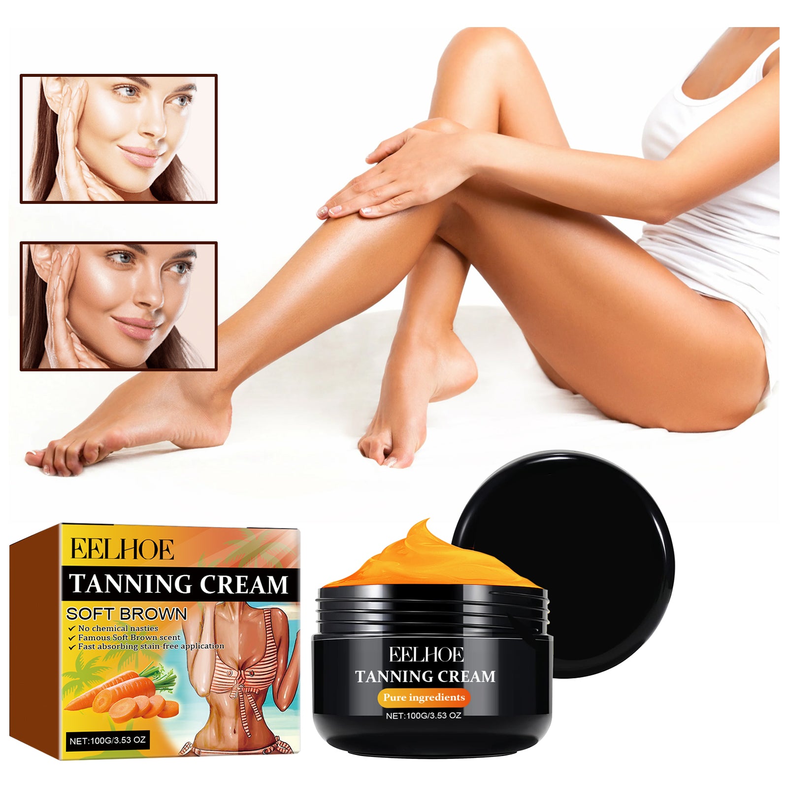 Tanning Cream, Outdoor Beach Tanning Helps Tan Wheat Tan Moisturizes Skin And Helps Tan Skin Health Eprolo https://www.cyberehub.com