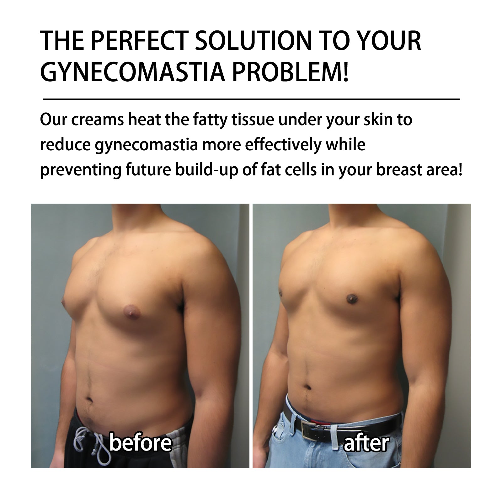 Gynecomastia Tightening Ginger Cream, Chest Massage Treatment Chest Firming Massage Cream Health & Beauty Health Eprolo https://www.cyberehub.com