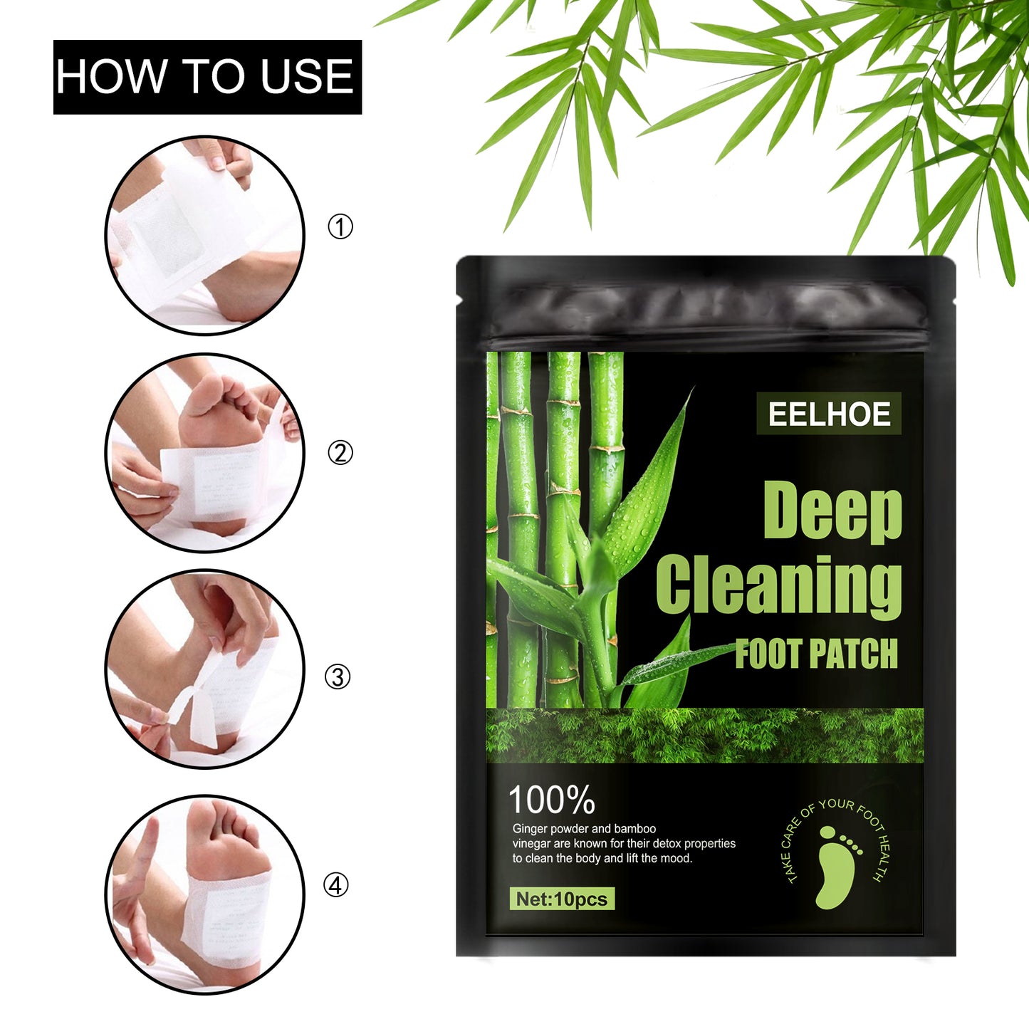 Natural Foot Pads, Relieves Body Stress And Improves Sleep Deep Cleaning Foot Patch Health Eprolo https://www.cyberehub.com