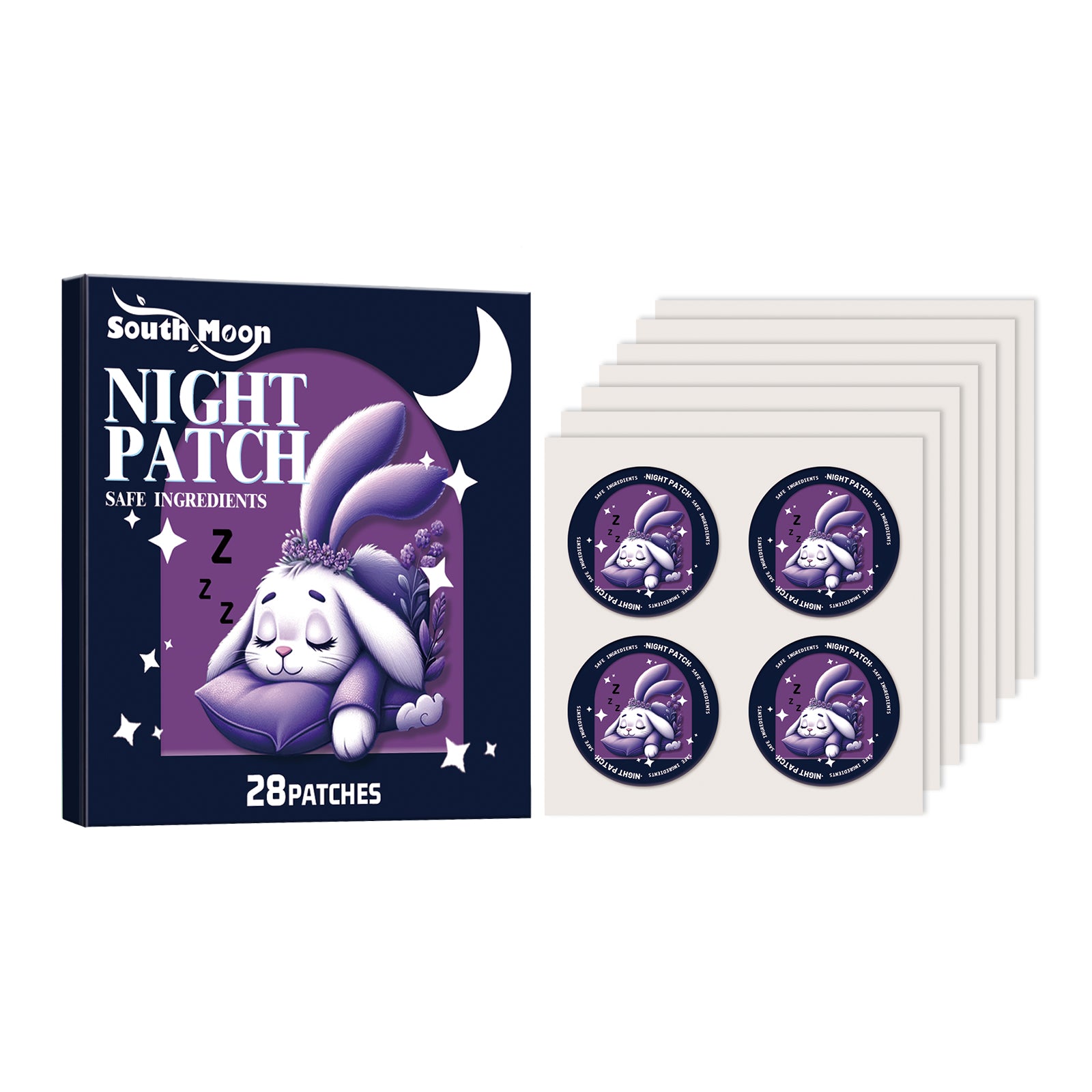 Night Patch, Sleep Care To Relieve Muscle Tension Physical And Mental Stress Care Patch default title Health & Beauty Health Eprolo https://www.cyberehub.com
