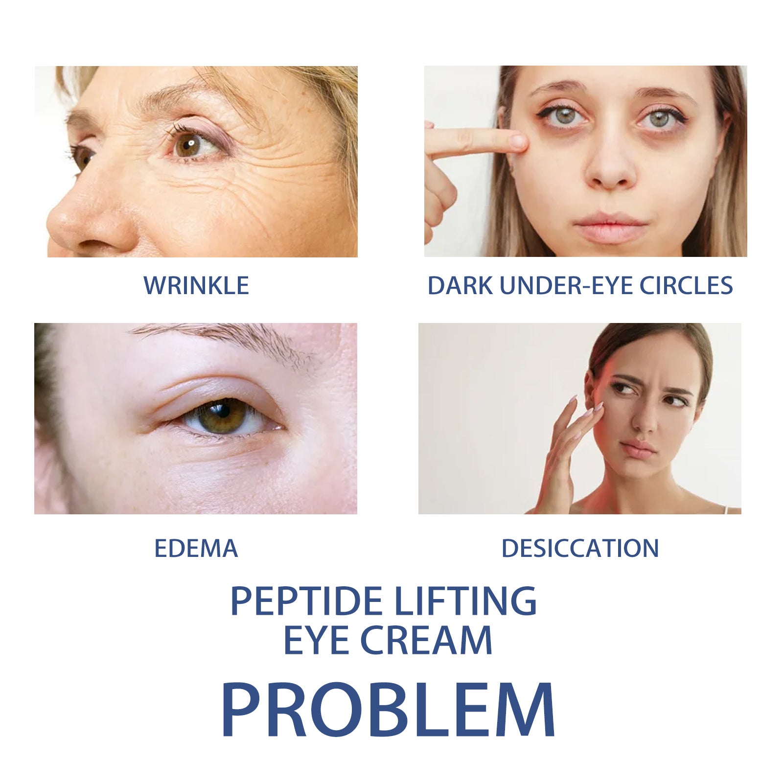 Peptide Lifting Eye Cream, Moisturize The Skin Around The Eyes, Improve The Eyes And Fade Fine Lines Health & Beauty Health Eprolo https://www.cyberehub.com