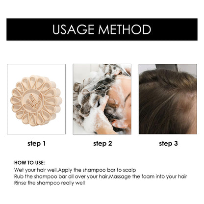 Rice Anti-Slip Shampoo Soap, Moisturizes Scalp Cleans Hair Repairs Damaged Hair And Strengthens Hair Shampoo Soap Health Eprolo https://www.cyberehub.com