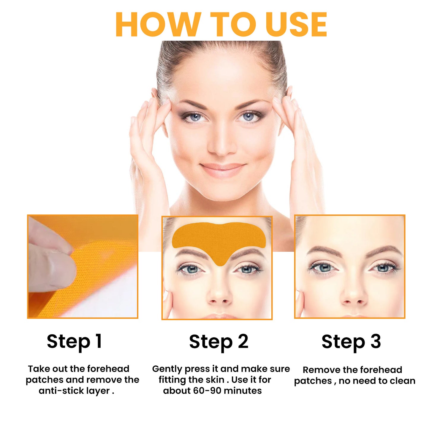 EELHOE Forehead Wrinkle Patch, Lifts Lightens And Smooths Forehead Wrinkles Facial Skin Forehead Patch Health Eprolo https://www.cyberehub.com