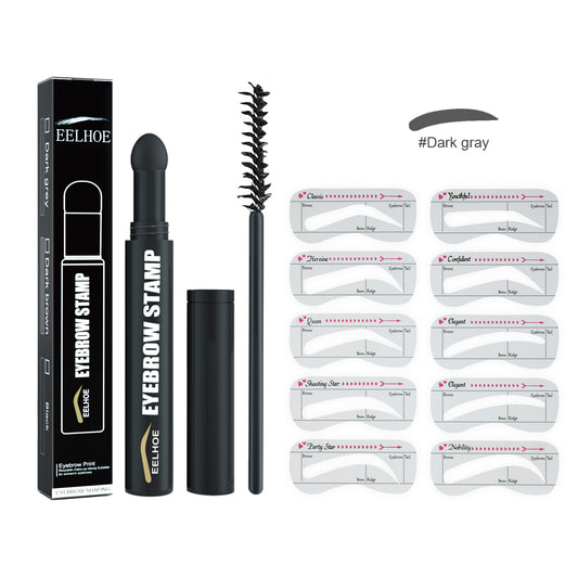 Eyebrow Printing Pen, Quick Makeup Eyebrow Natural Hairline Lazy Easy Waterproof With Eyebrow Card Eyebrow Brush default title Health Eprolo https://www.cyberehub.com