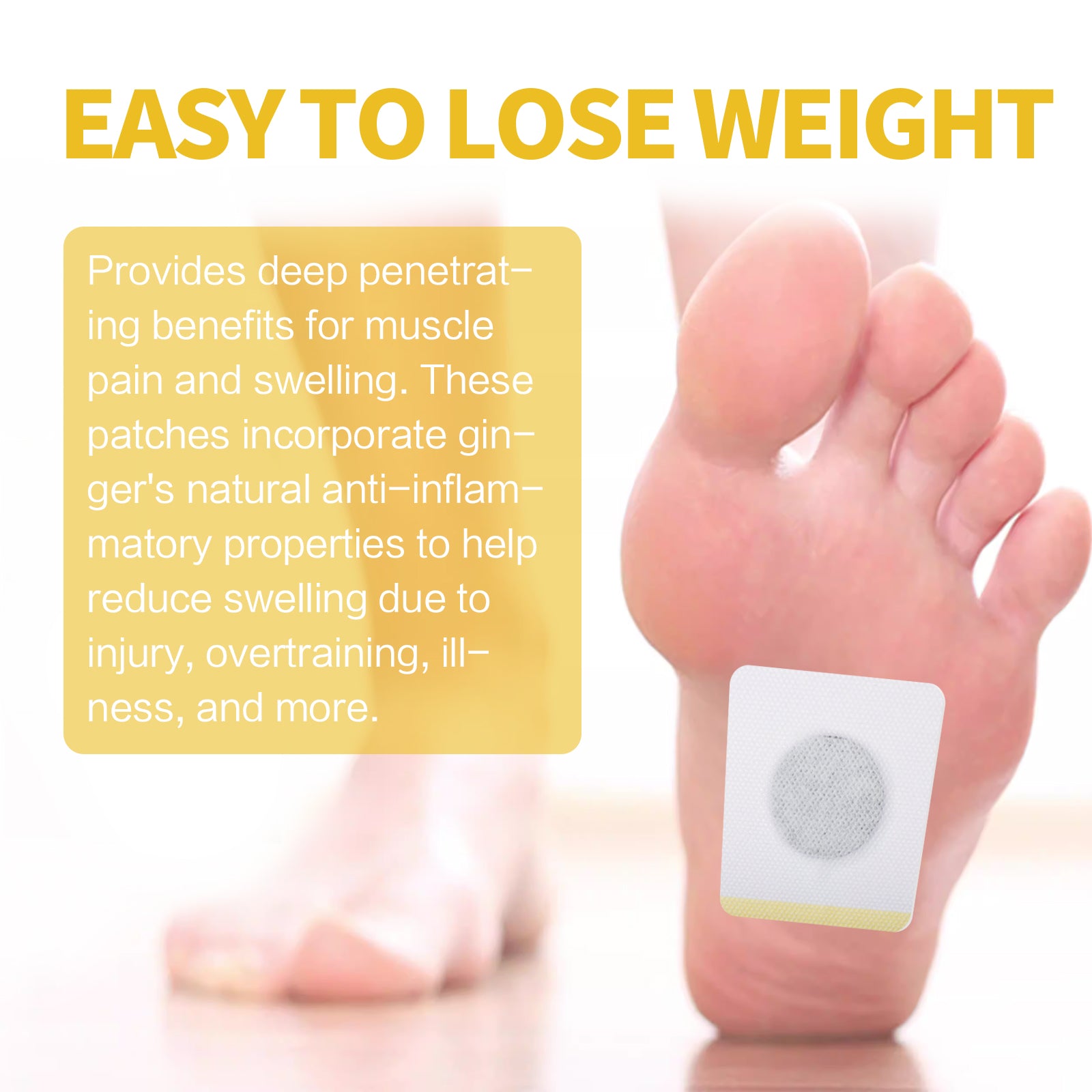 Swell Reduce Magnet Soothing Ger Patch, Ginger Essence Massage Relief Leg Swelling Pain Firming Slimming Care Patch Health Eprolo https://www.cyberehub.com