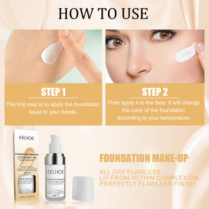 EELHOE Concealer Color Change Liquid Foundation Concealer Long-Lasting Moisture Moisturizing, Moisturizing, Moisturizing, Warming, Brightening And Clear Complexion Health Eprolo https://www.cyberehub.com