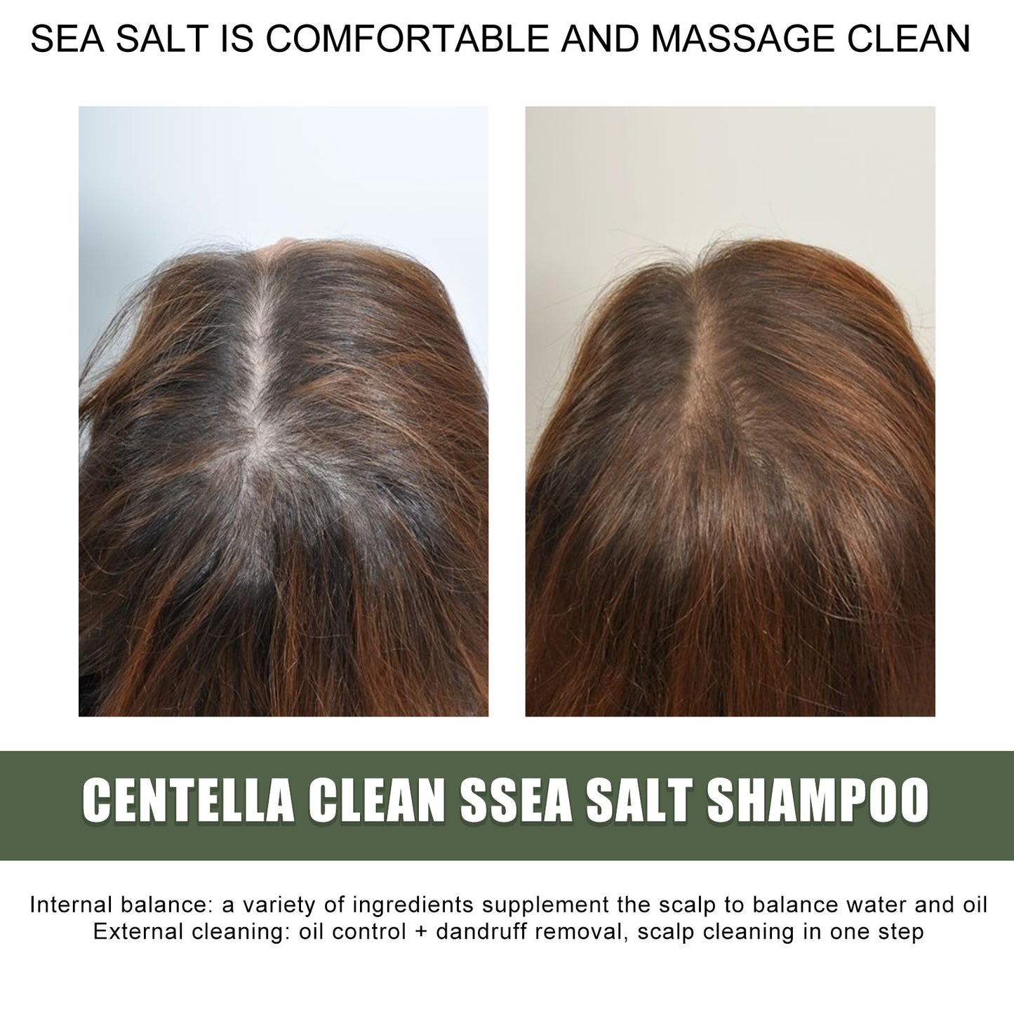 Centella Clean Sea Salt Shampoo, Remove Oil Shavings Relieve Itching And Moisturize Scalp Care Sea Salt Cleansing Shampoo Cream Health & Beauty Health Eprolo https://www.cyberehub.com