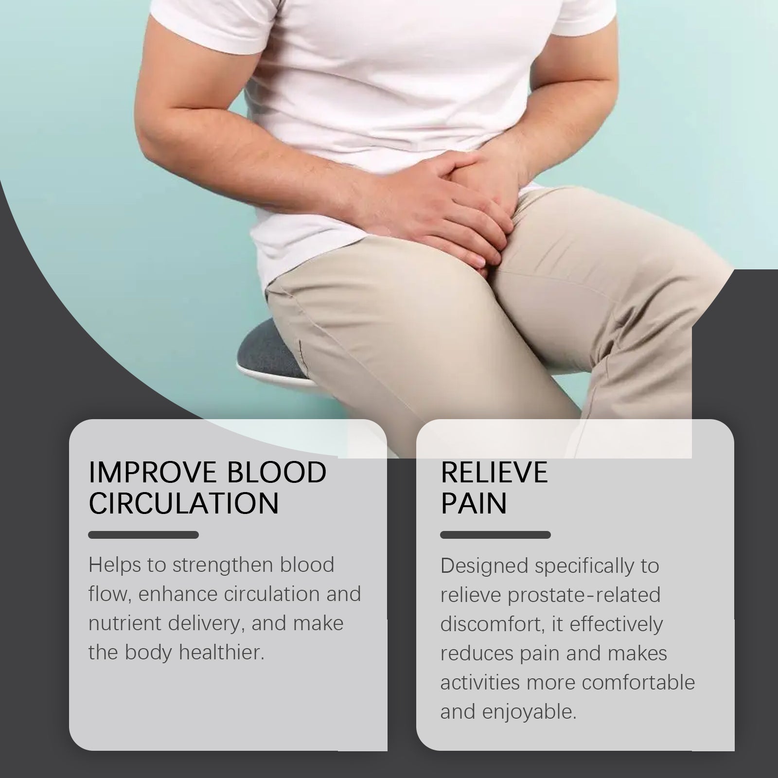 Men's Care Bracelet, Gentle Care For Men's Body Comfortable Lightweight Portable Fashion Care Bracelet HOLJKEA eprolo https://www.cyberehub.com