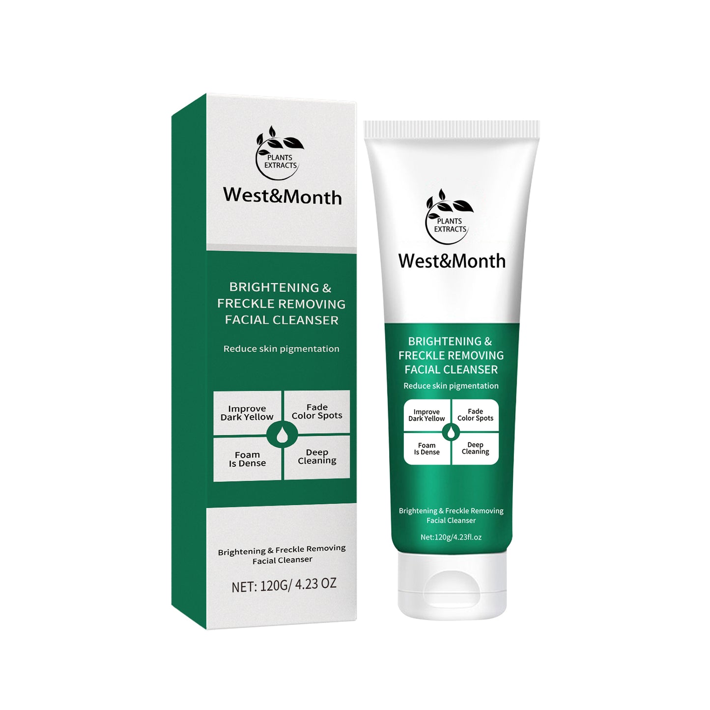 Brightening And Freckle-removing Facial Cleanser, Cleansing And Brightening Skin Moisturizing And Non-tightening Cleanser default title Health Eprolo https://www.cyberehub.com