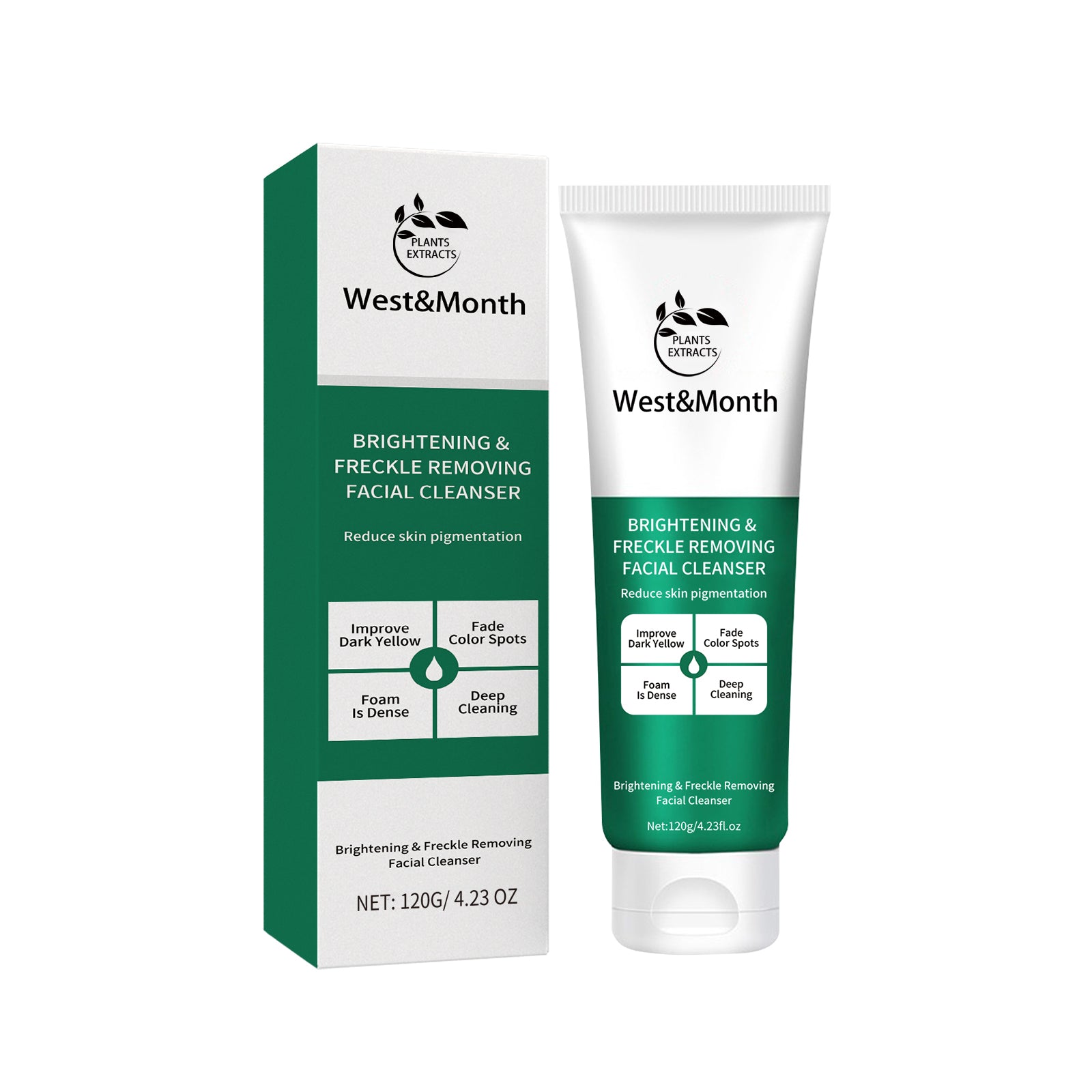 Brightening And Freckle-removing Facial Cleanser, Cleansing And Brightening Skin Moisturizing And Non-tightening Cleanser default title Health Eprolo https://www.cyberehub.com