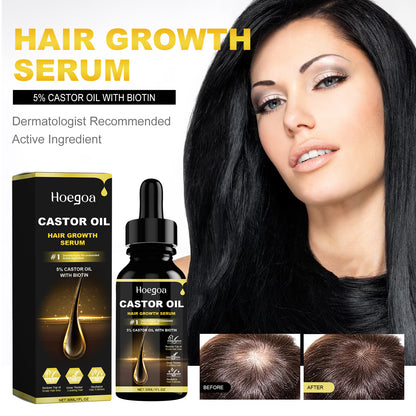 HOEGOA Hair Growth Serum, Dense Hair Repair Dry And Irritated Hair Moisturizing Hair Dense Hair Care Essential Oil Health Eprolo https://www.cyberehub.com