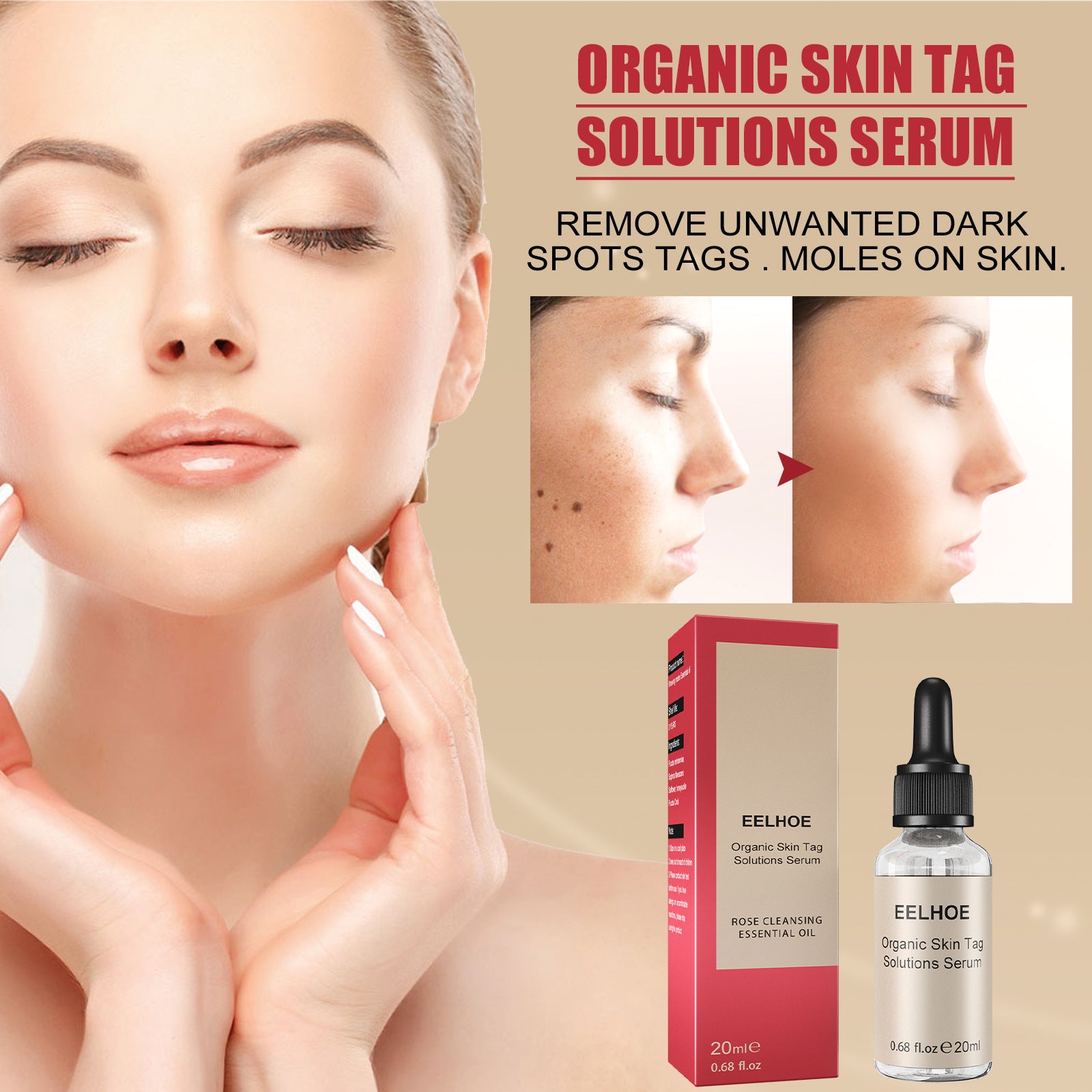 ELHOE Face Essence Gently Cleanses Facial Skin Moisturizing, Moisturizing, Smoothing And Brightening Skin Care Essence Health Eprolo https://www.cyberehub.com
