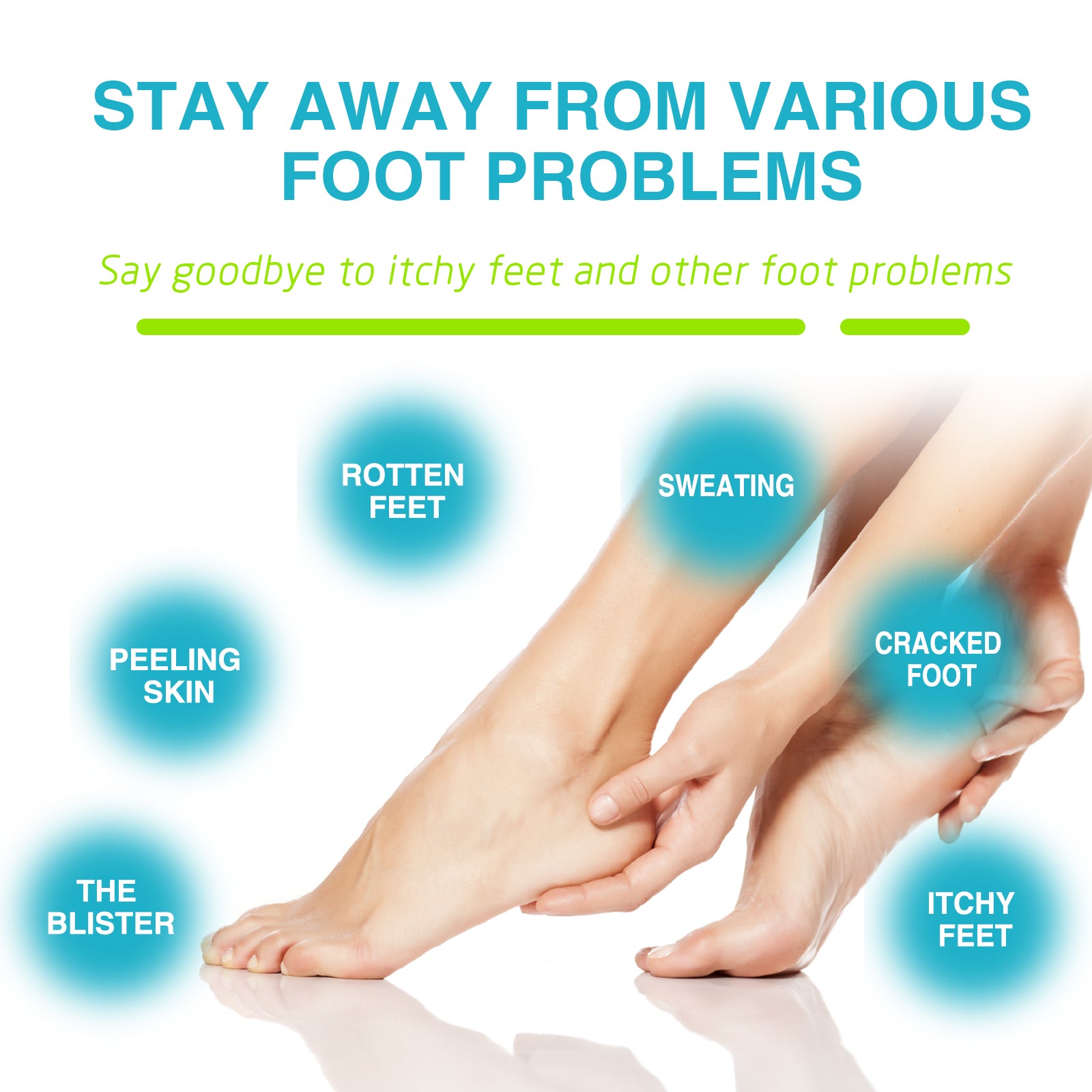 Foot Spray Foot Skin Moisturizing, Anti-Cracking, Deodorizing, Deodorizing And Repairing Nail Care Spray Health Eprolo https://www.cyberehub.com
