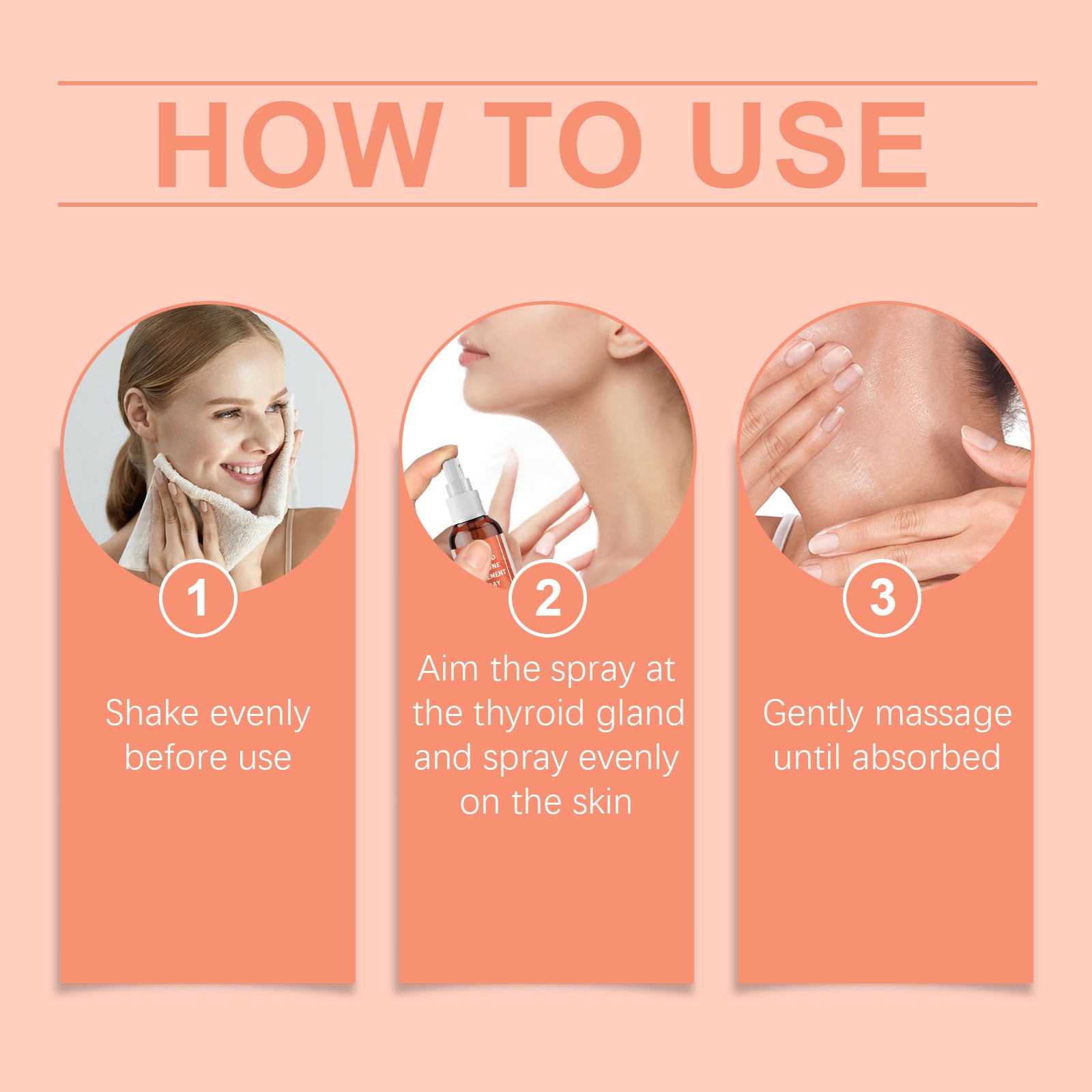 Body Care Supplement Spray Neck Neck Care Skin Topical Massage Moisturizing Spray Health Eprolo https://www.cyberehub.com