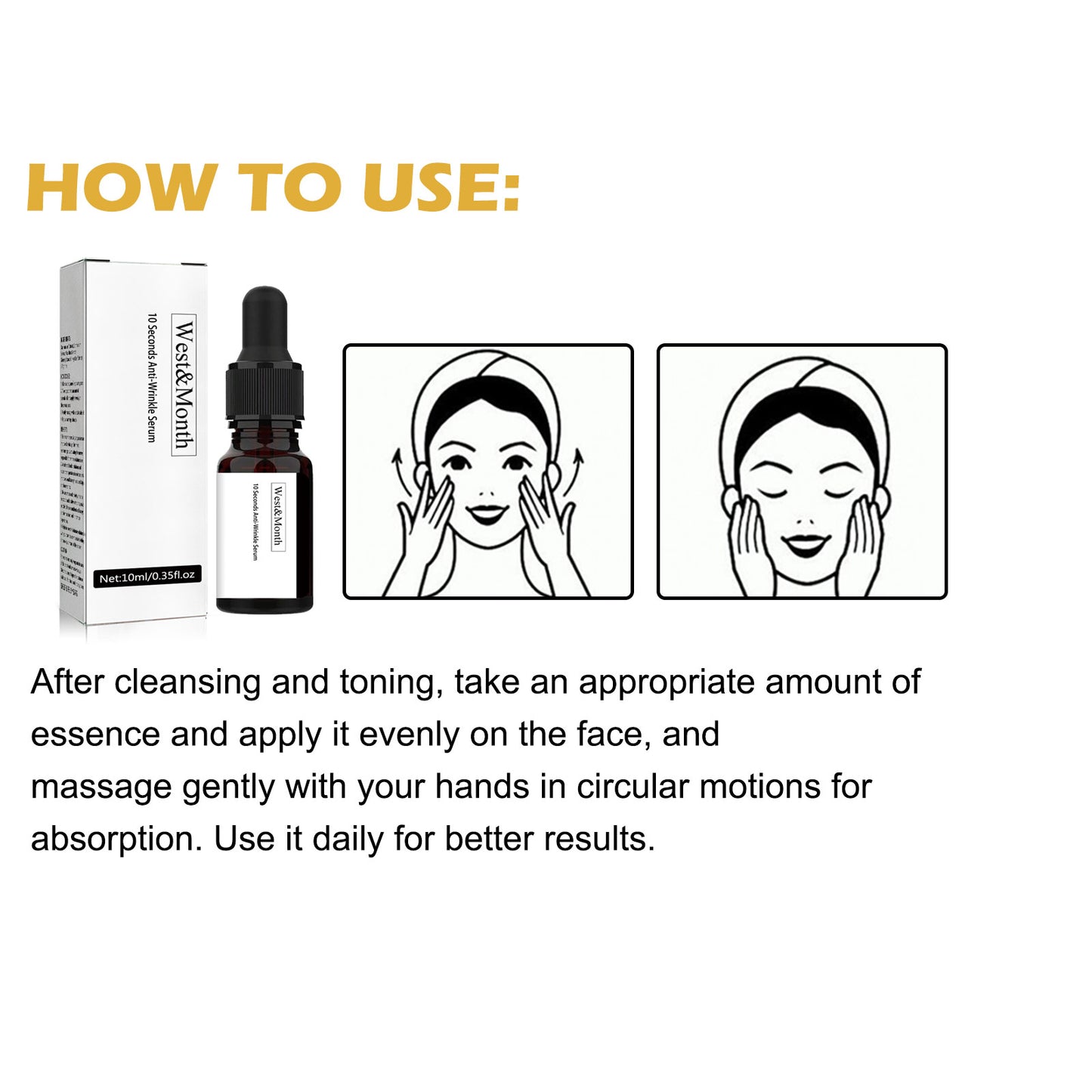 10 Seconds Anti-Wrinkle Serum, Hydrating Firming Skin Care Anti-wrinkle Serum Health Eprolo https://www.cyberehub.com