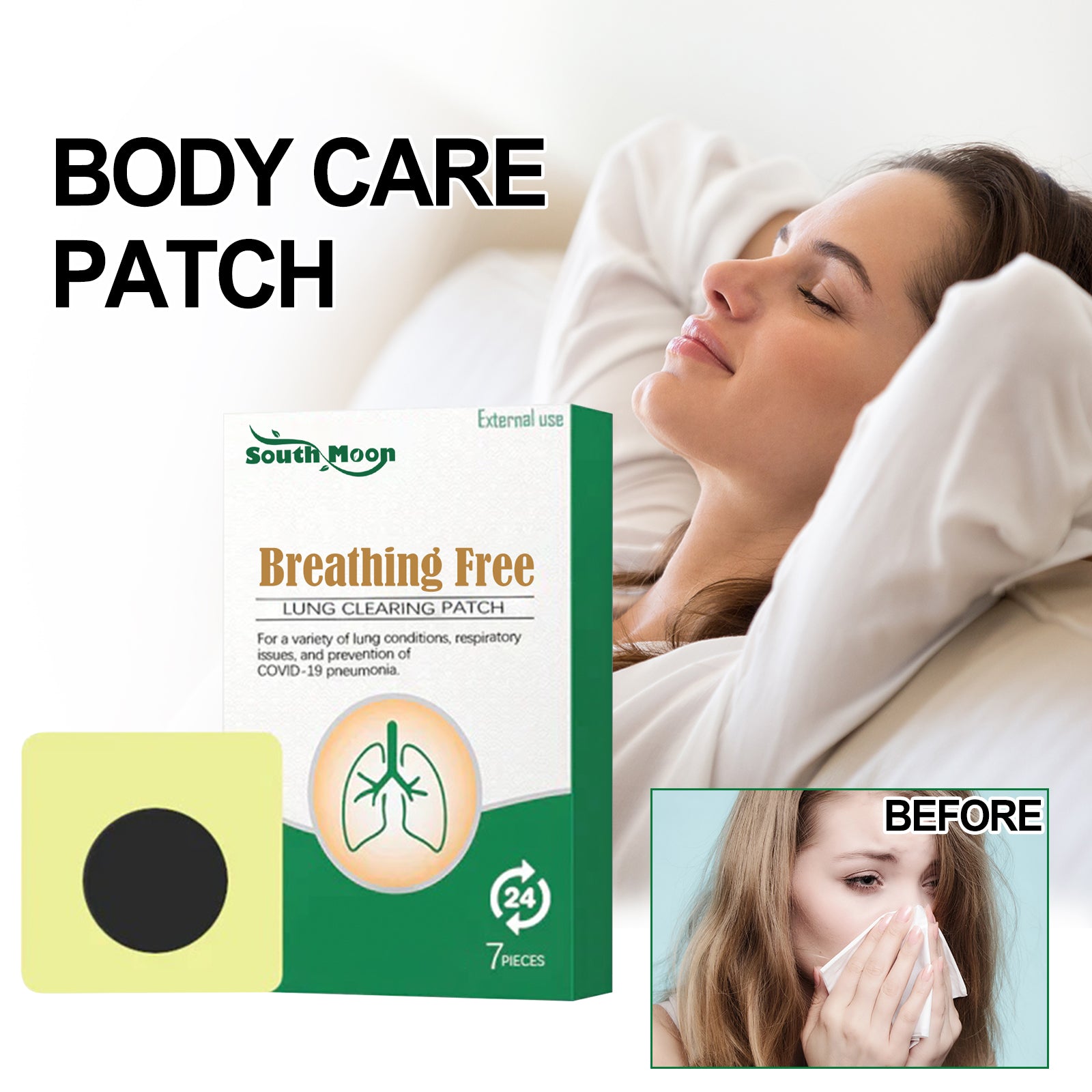Body Care Patch, Nasal Cleansing To Relieve Nasal Discomfort Body Care Patch default title Health Eprolo https://www.cyberehub.com