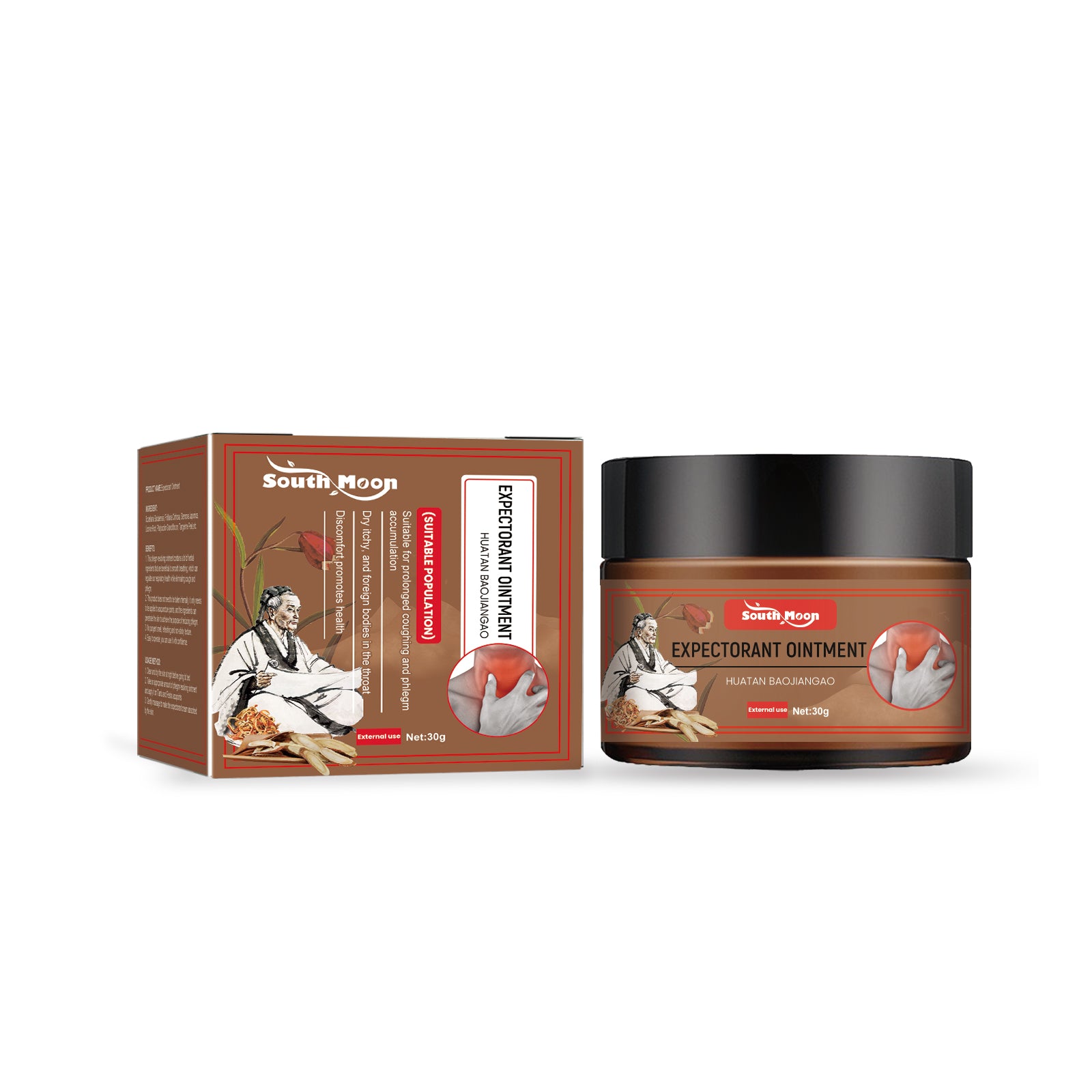 Expectorant Ointment, Body Care Relief Phlegm Throat Dry Itching Foreign Body Point Discomfort Repair Cream Health Eprolo https://www.cyberehub.com