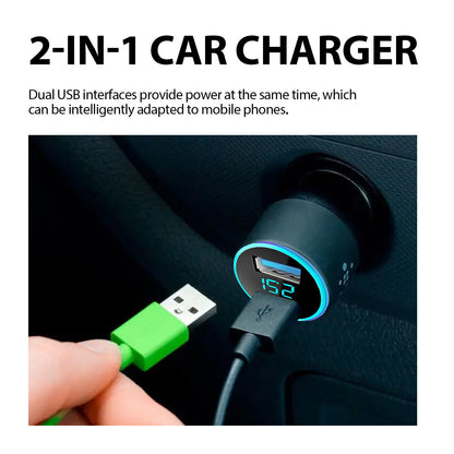2-In-I Sterl Th Car Signal Jammer With Charging Pod, Car Dual USB Interface Mobile Phone Multi-Function Charger Automotive Automotive Eprolo https://www.cyberehub.com