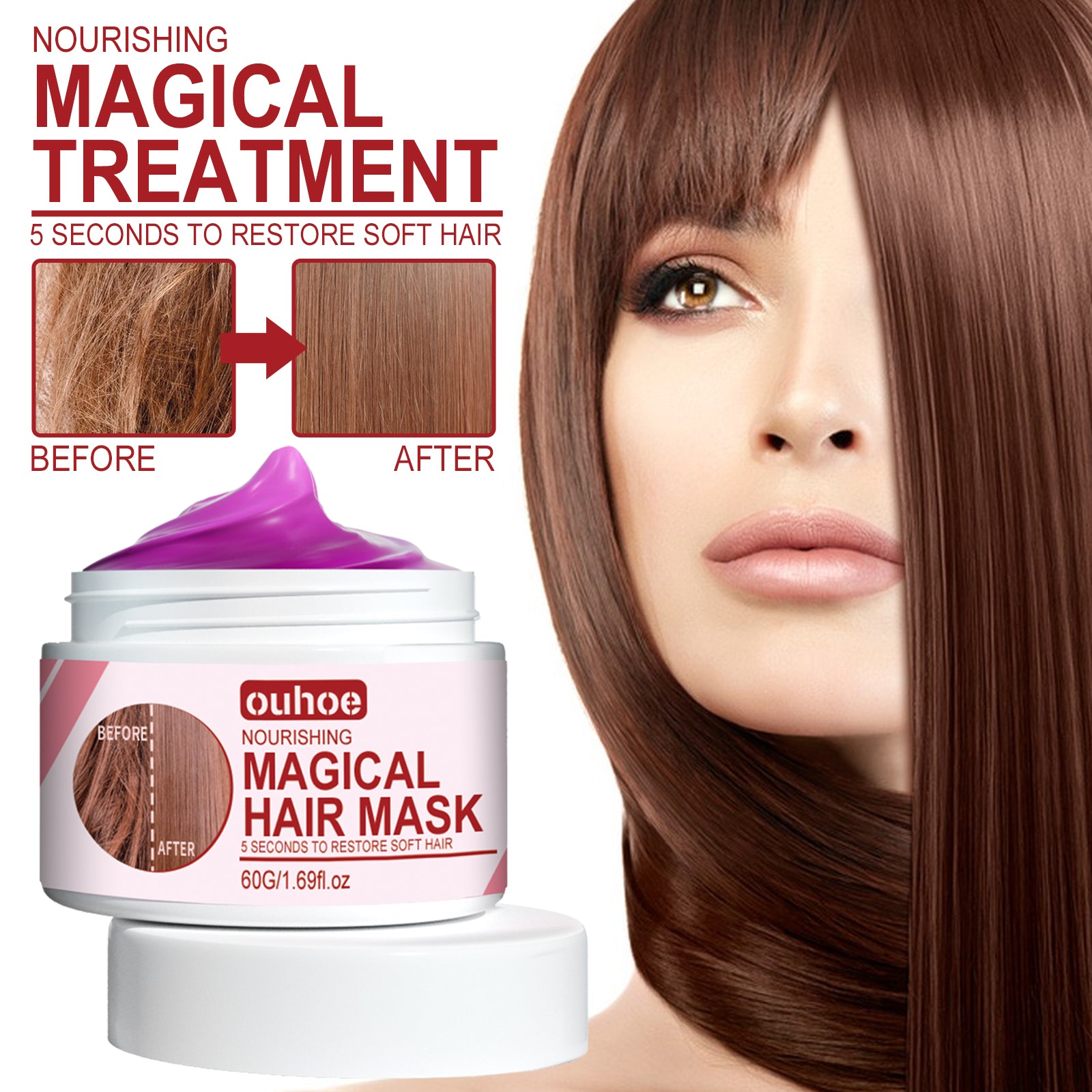 Keratin Repair Hair Mask, Free Steam Repair Silk Smooth Hot Dyeing Moisturizing Care Hair Mask Health Eprolo https://www.cyberehub.com