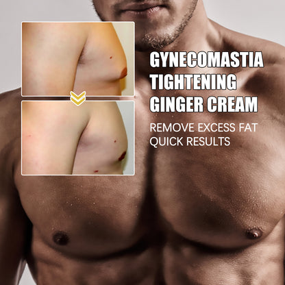 Gynecomastia Tightening Ginger Cream, Chest Massage Treatment Chest Firming Massage Cream Health & Beauty Health Eprolo https://www.cyberehub.com