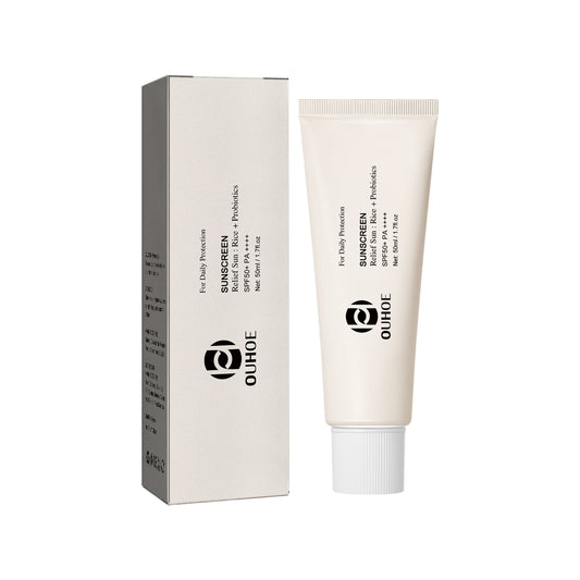 Rice Probiotic Protective Cream, Refreshing Anti-UV Moisturizing Face Protective Cream default title Health Eprolo https://www.cyberehub.com