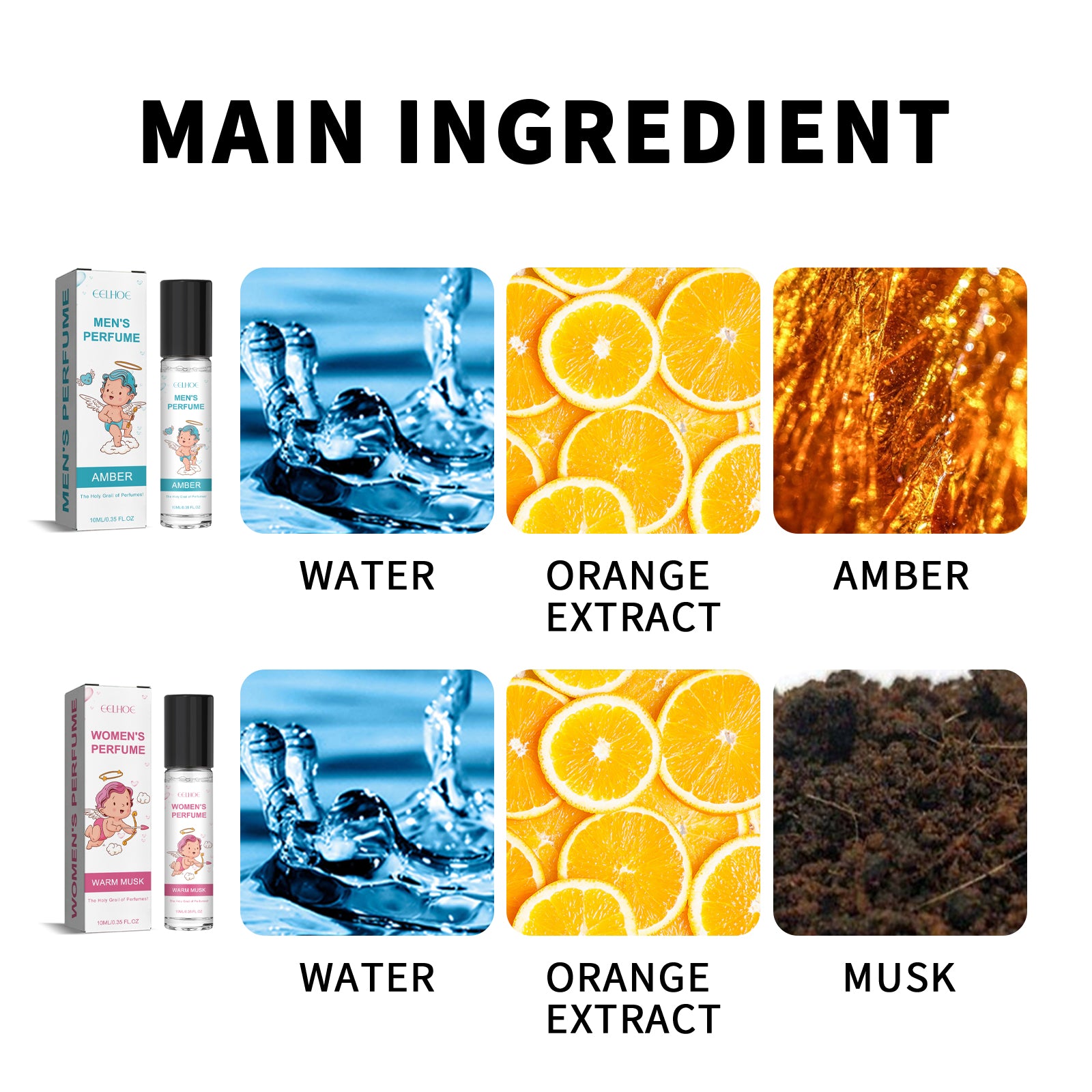 Women's Perfume, Long-Lasting Light Fragrance Fresh Natural Niche Fragrance Wrist Behind Ear Perfume Health Eprolo https://www.cyberehub.com
