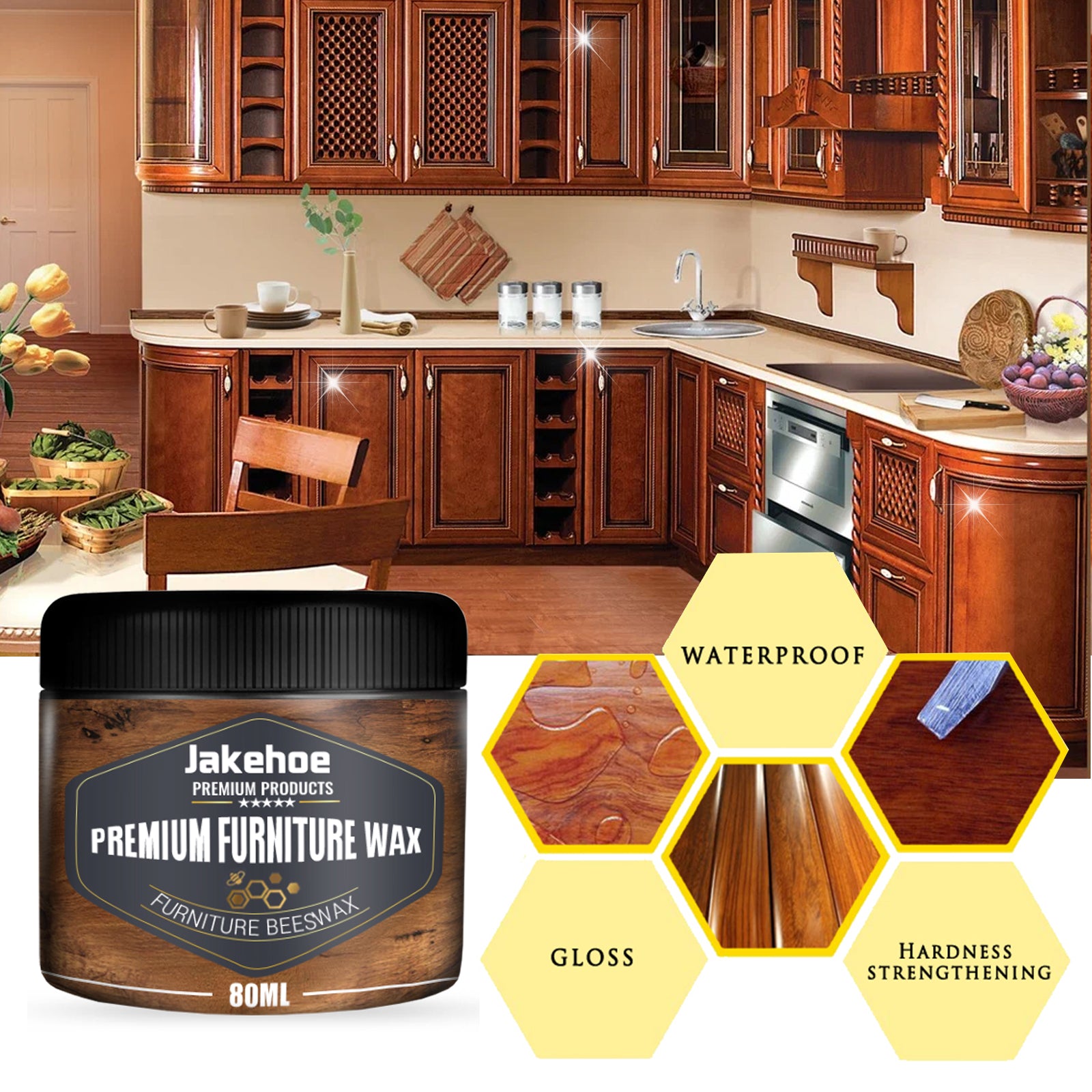 Jakehoe Beeswax, Wood Floor Mahogany Furniture Scratches Cleaning Care Polishing Brightening Maintenance Care Wax Home & Garden Home Goods Eprolo https://www.cyberehub.com