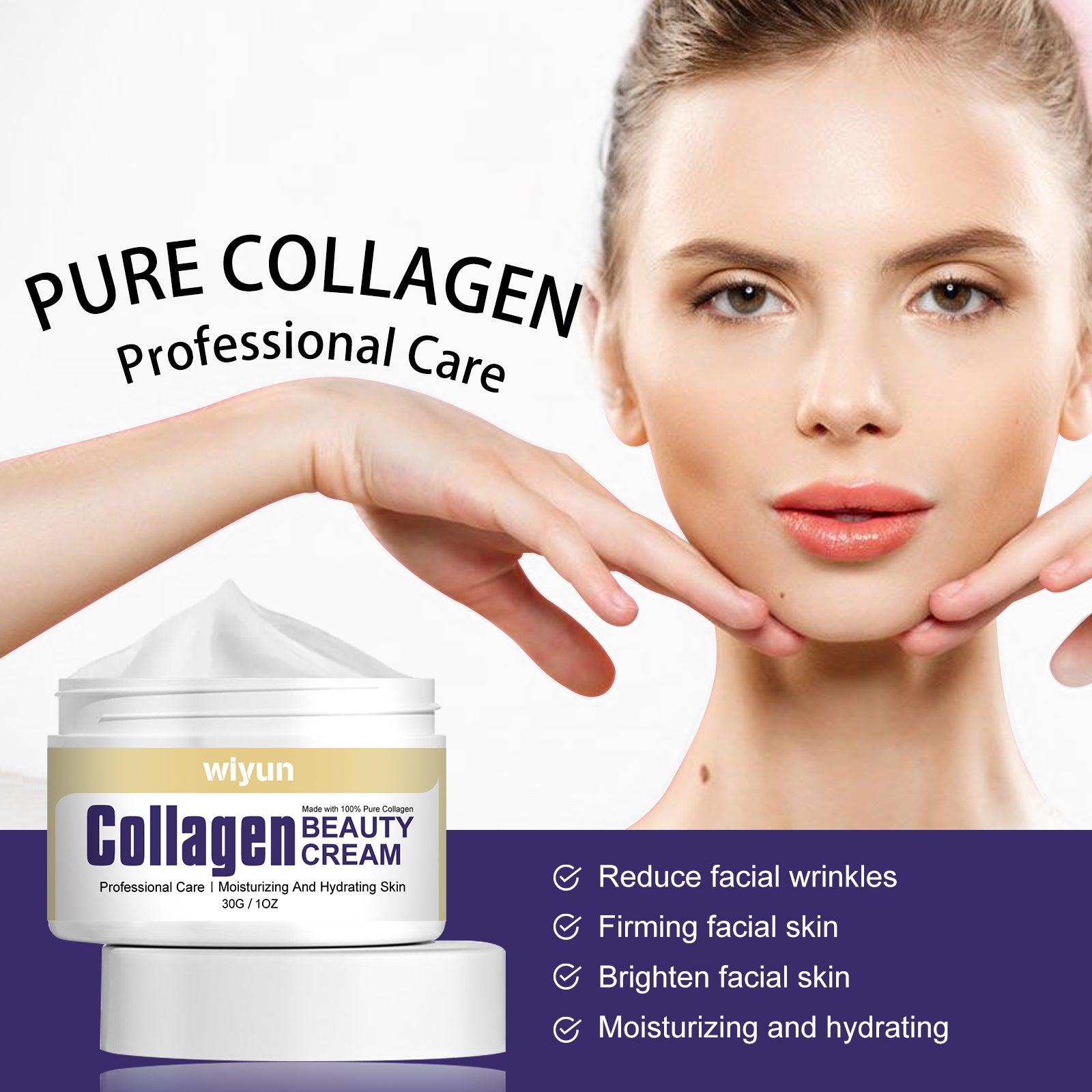 Collagen Cream Firming, Smoothing, Smoothing, Fine Lines, Anti-Wrinkle, Moisturizing And Moisturizing Cream Health Eprolo https://www.cyberehub.com