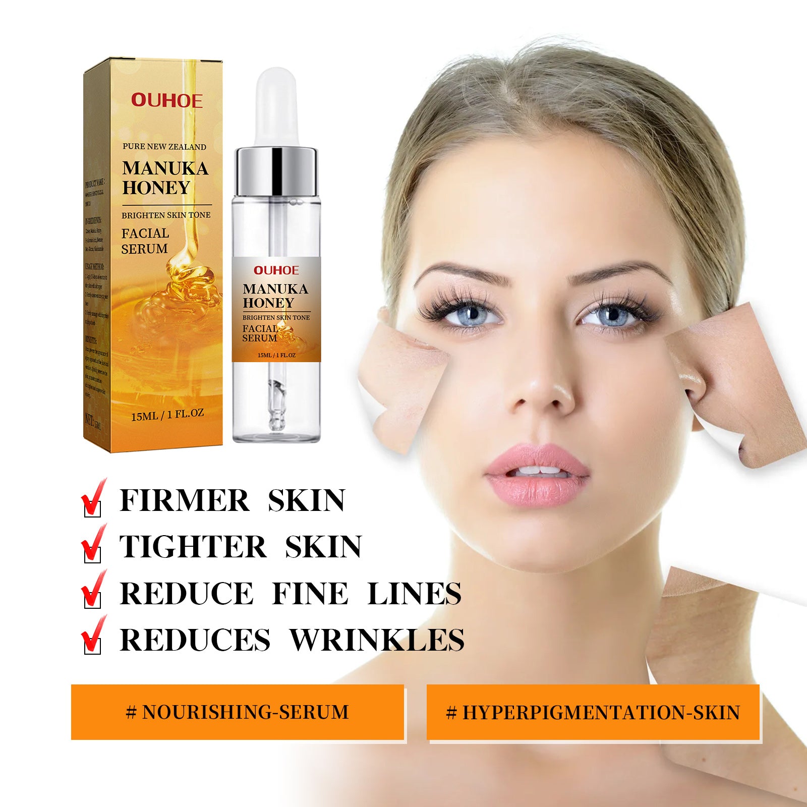 Honey Brightening Face Essence, Firming Hydrating Brightening Repair Skin Care Essence Health Eprolo https://www.cyberehub.com