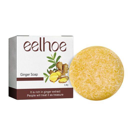 Ginger Soap, White Hair Repair Natural Black Hair Moisturizing Soft Clean And Nourishing Hair Care Shampoo Soap default title Health Eprolo https://www.cyberehub.com