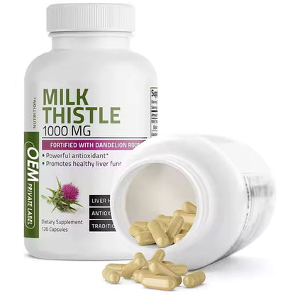 120 capsules of milk thistle grass dandelion root liver supplement Supplements Eprolo https://www.cyberehub.com