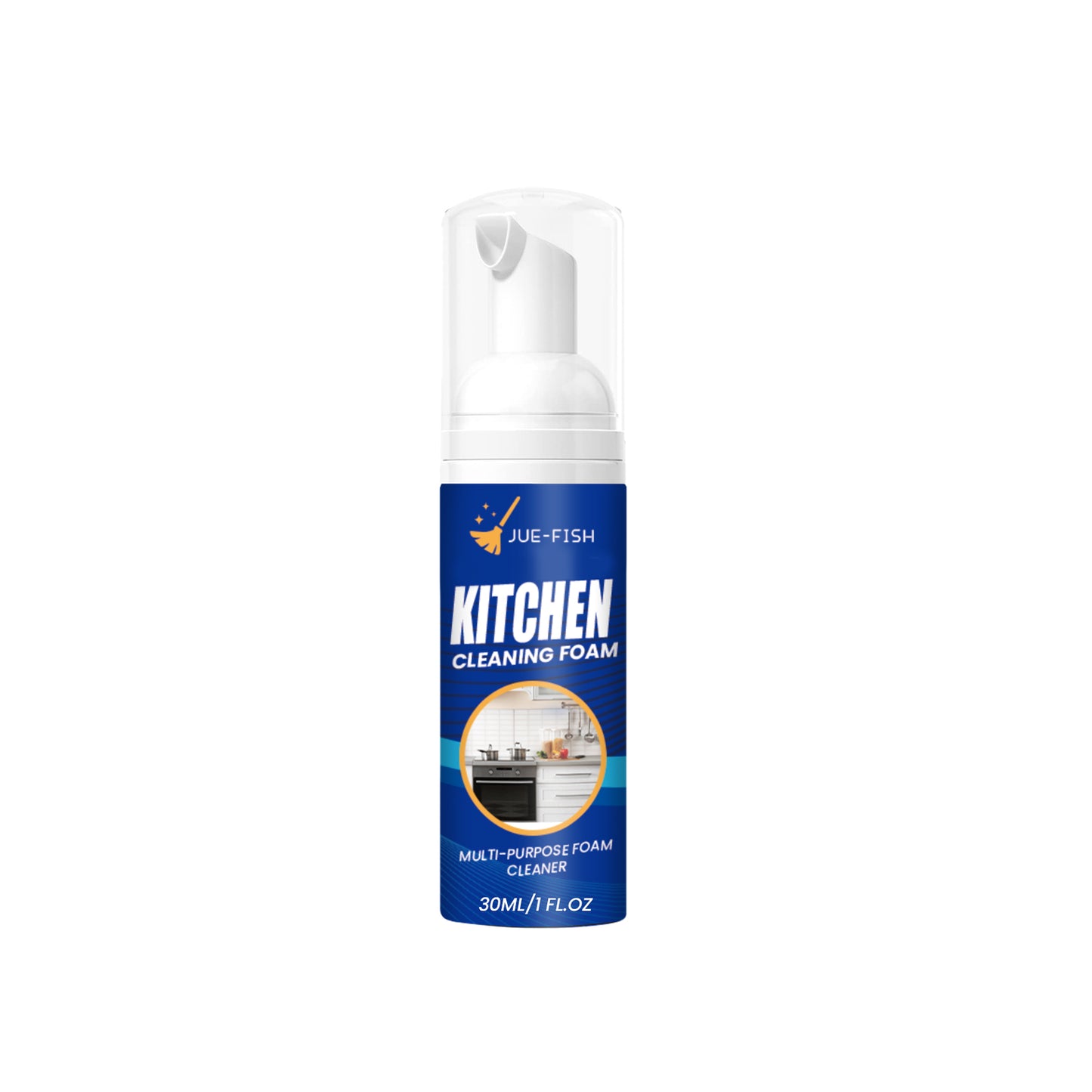 Jue-Fish Kitchen Foam Cleaner, Kitchen Stove Range Hood Stain Removal Heavy Oil Foam Cleaner default title Home & Garden Home Goods Eprolo https://www.cyberehub.com