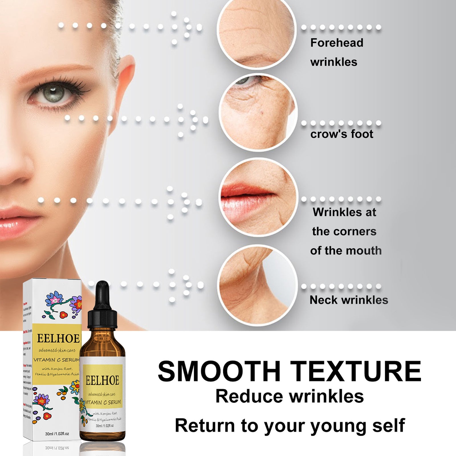 Vitamin C Essence, Brightens Skin, Moisturizes Shrink Pores Firming And Anti-Wrinkle Solution Health Eprolo https://www.cyberehub.com