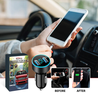 2-In-I Sterl Th Car Signal Jammer With Charging Pod, Car Dual USB Interface Mobile Phone Multi-Function Charger Automotive Automotive Eprolo https://www.cyberehub.com
